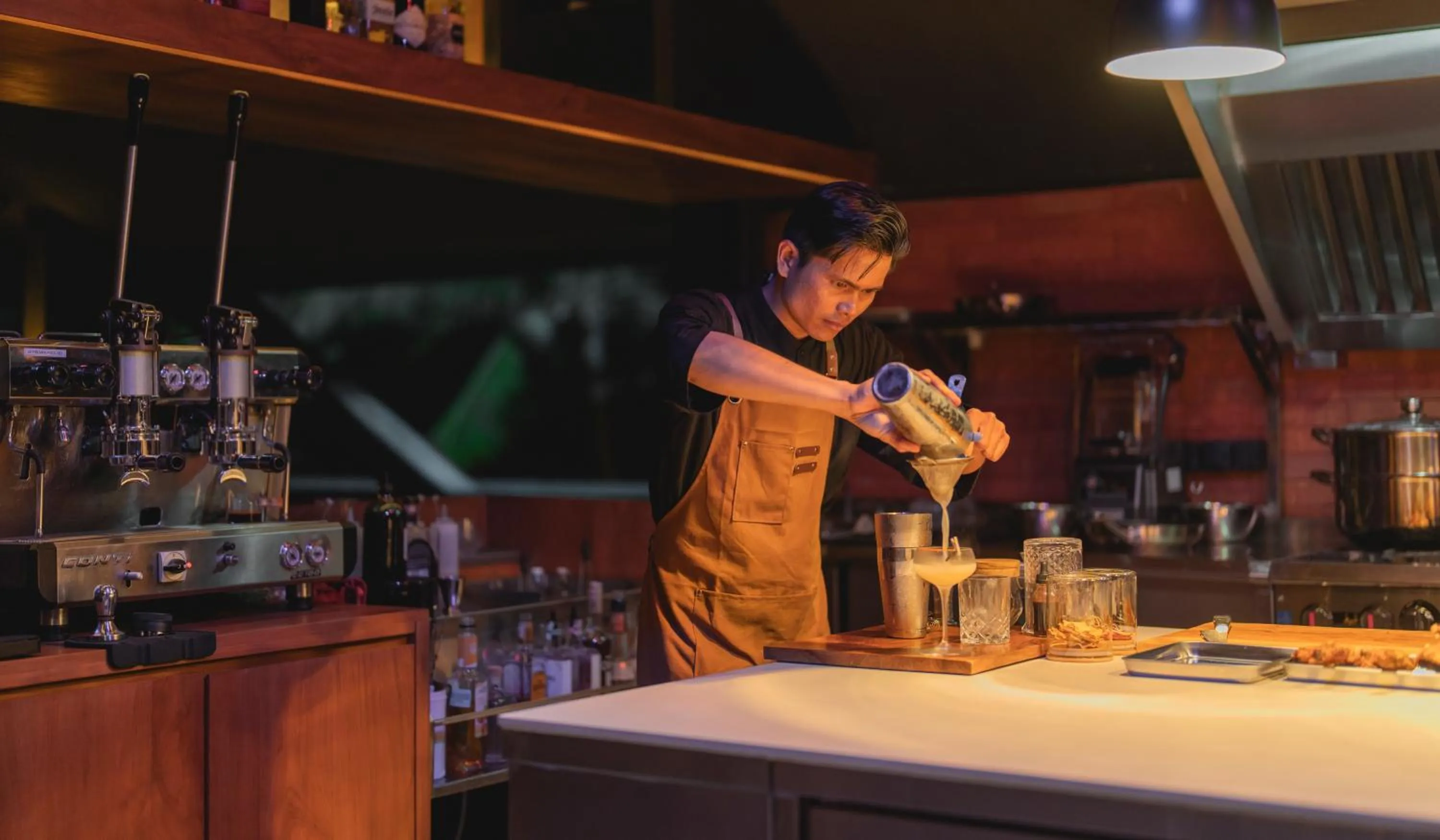 Lounge or bar in Titik Dua