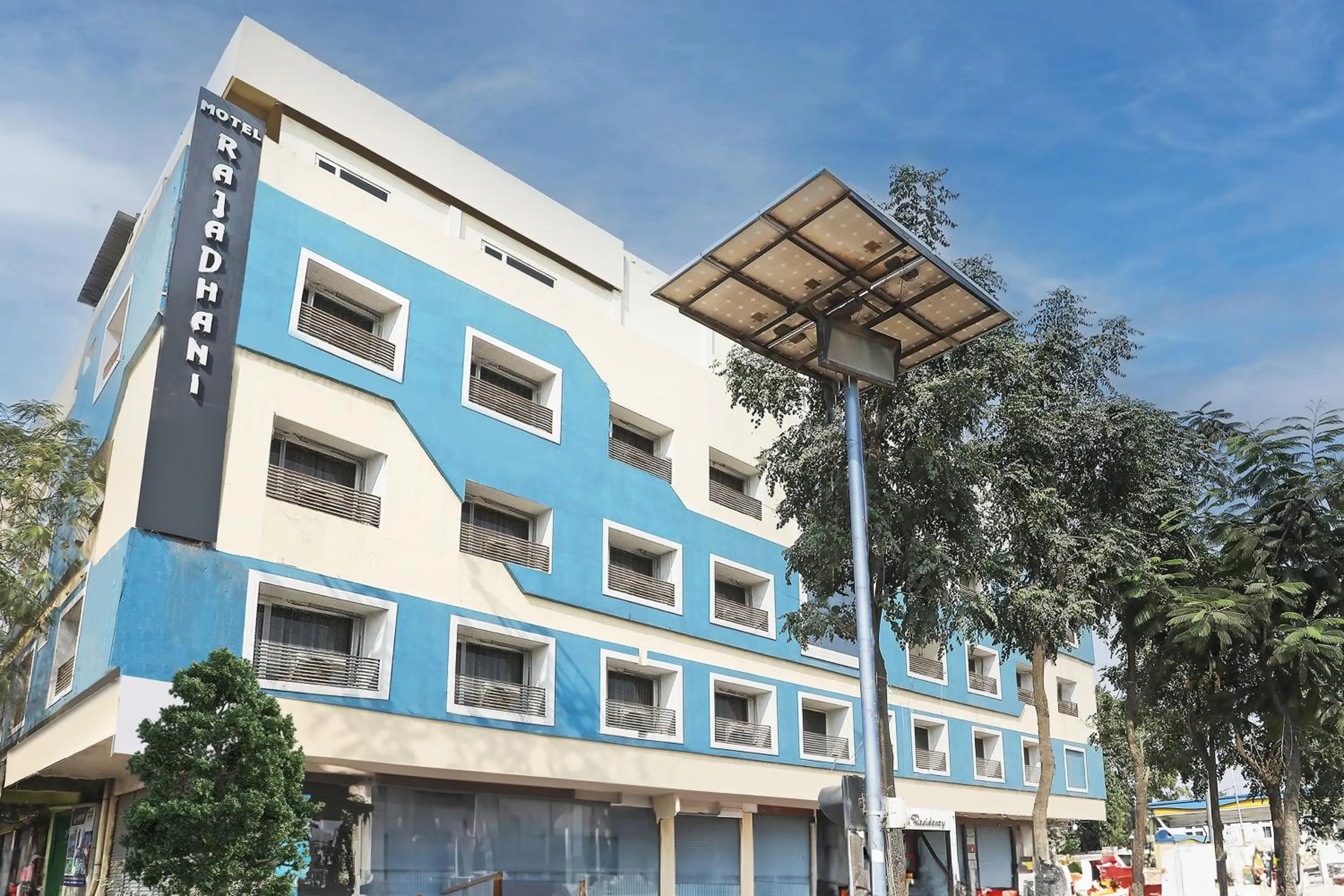 Facade/entrance in Townhouse Rajdhani Residency