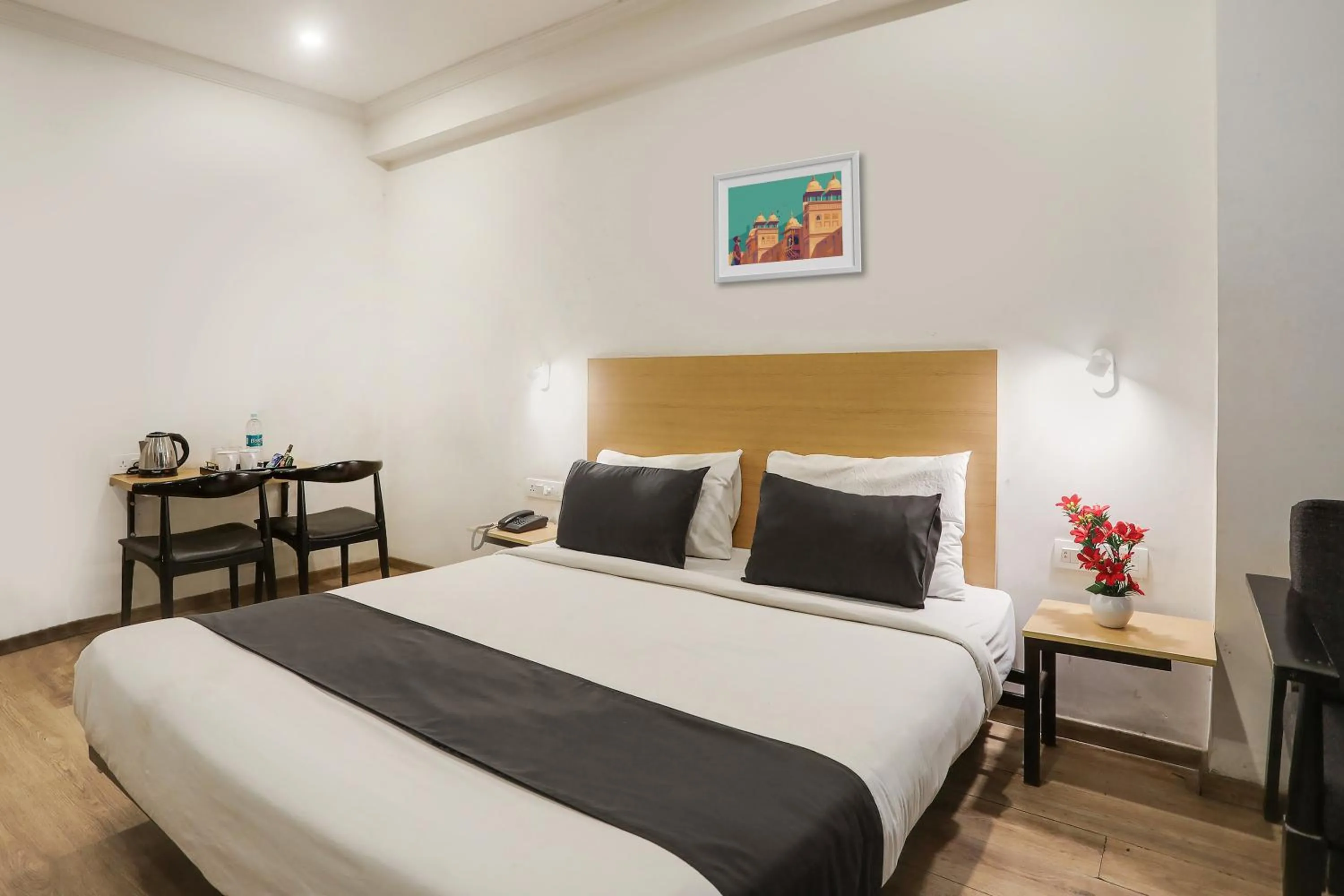 Bedroom, Bed in Townhouse Rajdhani Residency