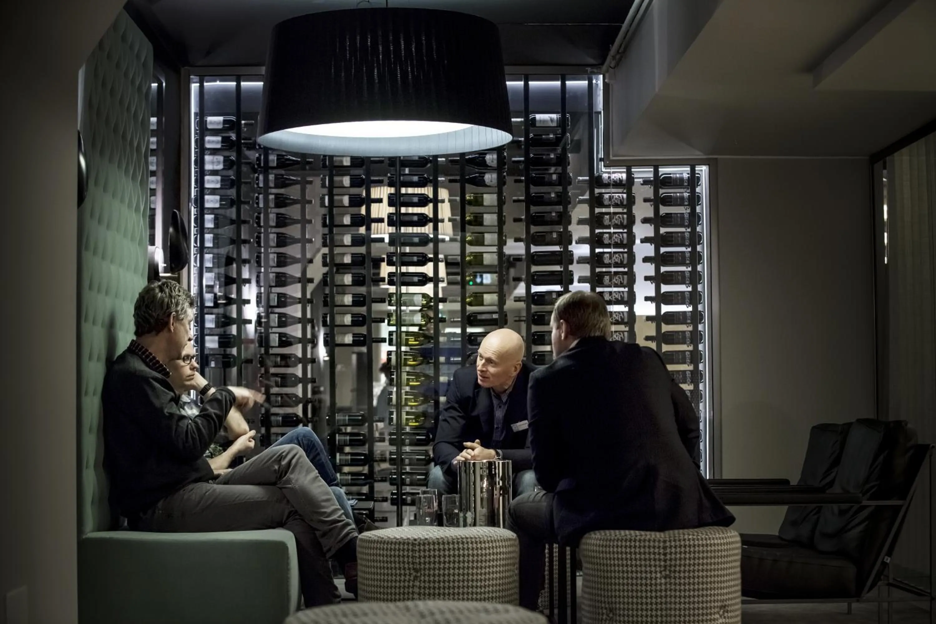 Lounge or bar in Fredriksten Hotell