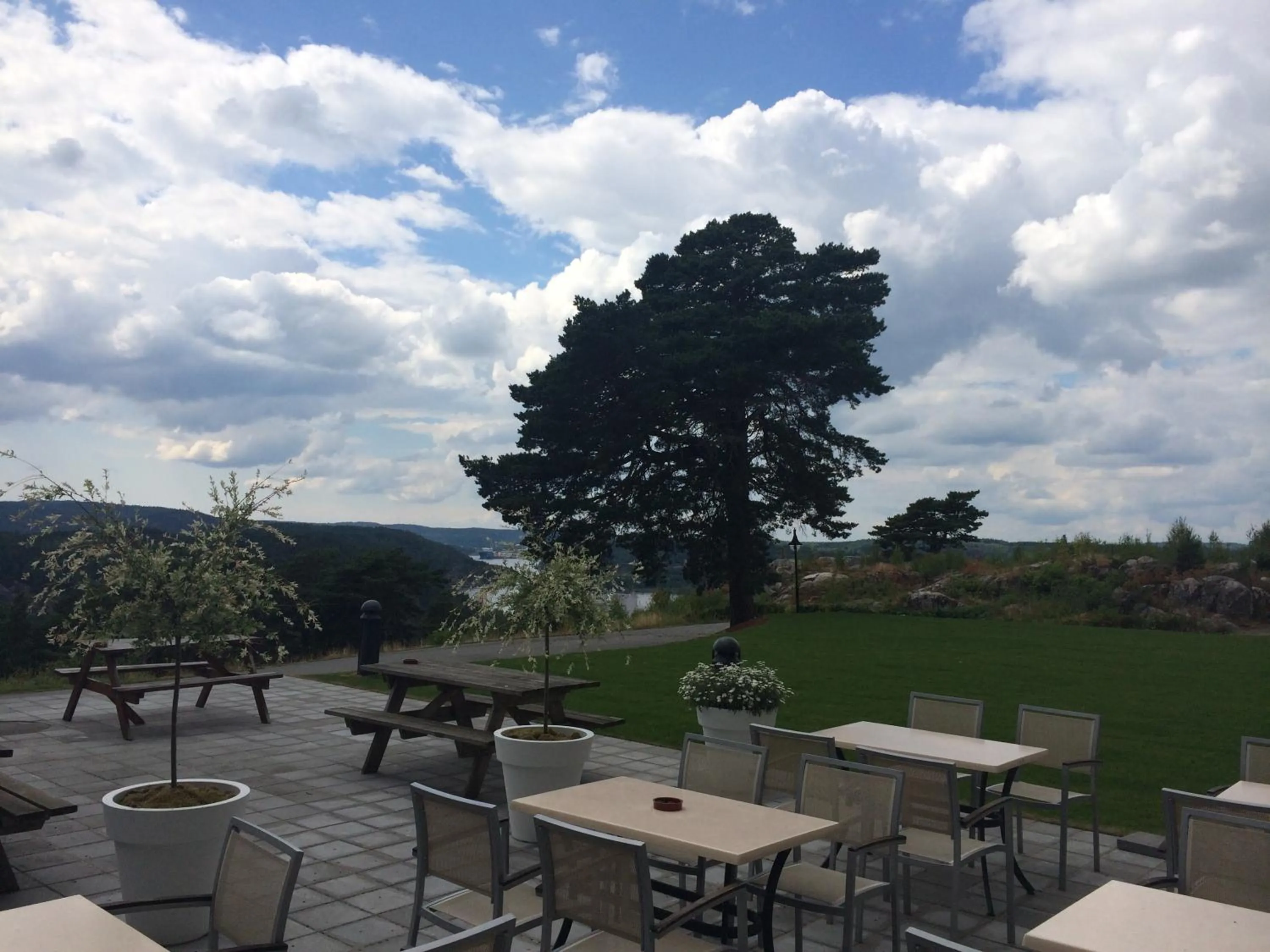 View (from property/room) in Fredriksten Hotell