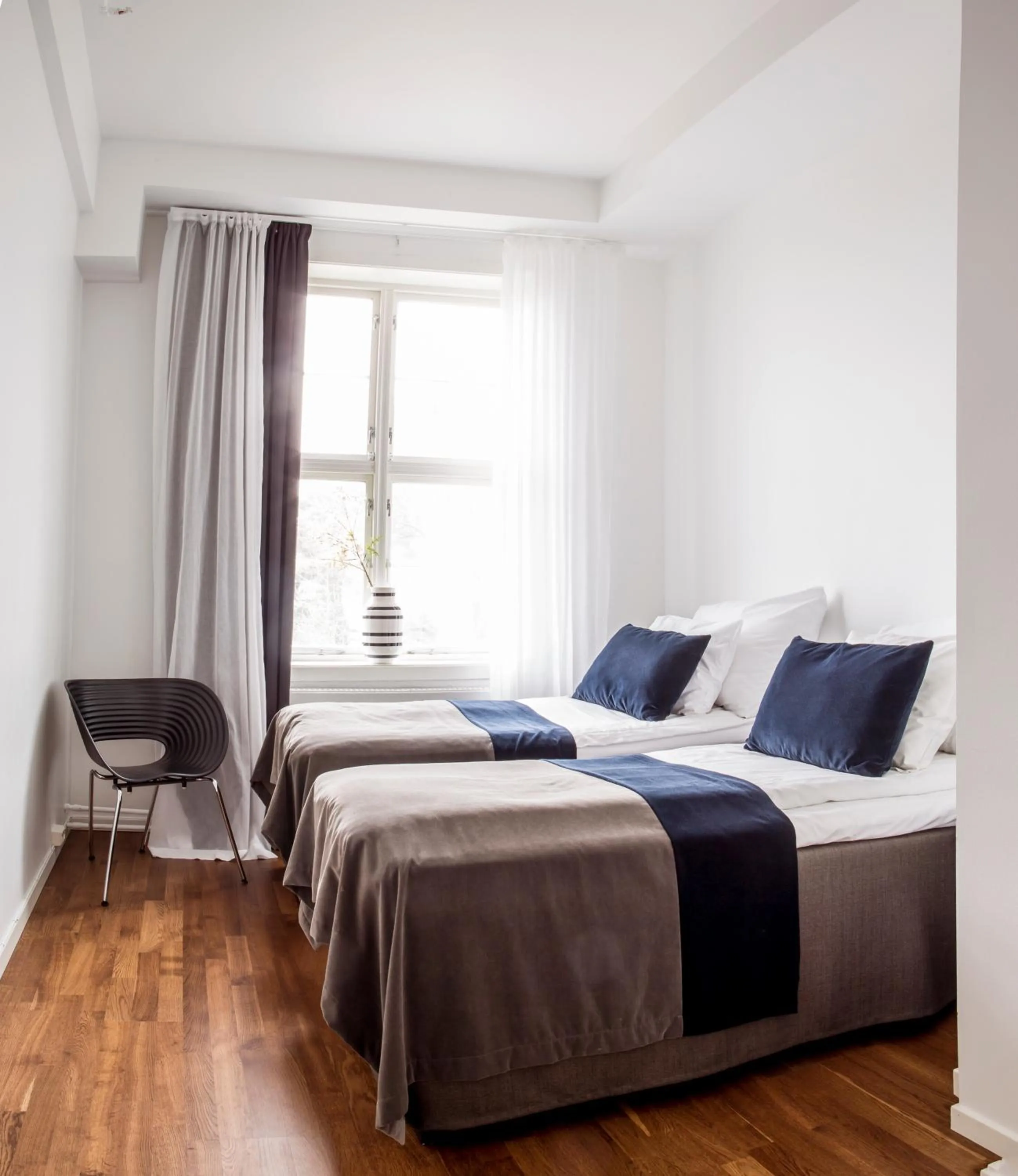 Bed in Fredriksten Hotell