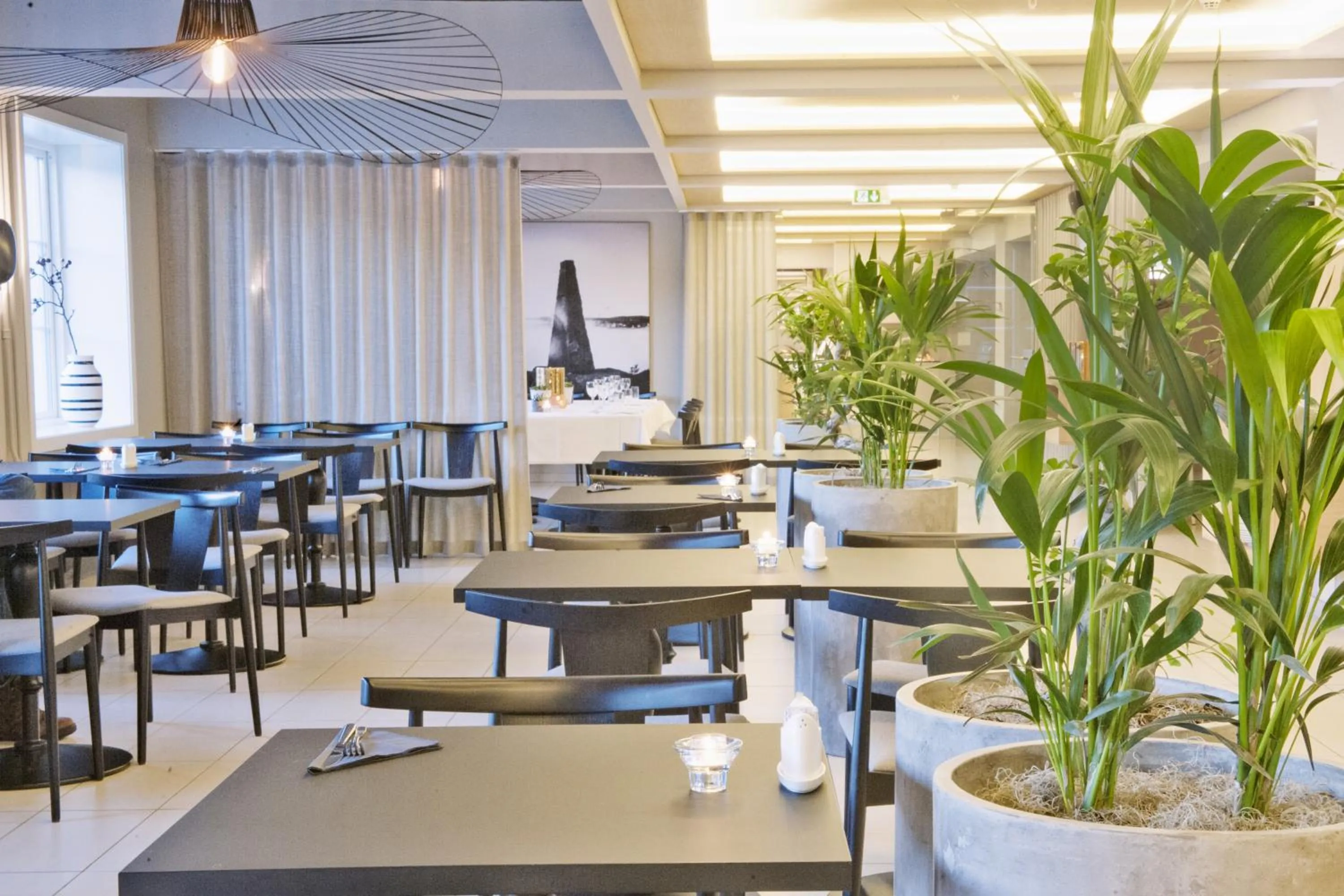 Dining area in Fredriksten Hotell