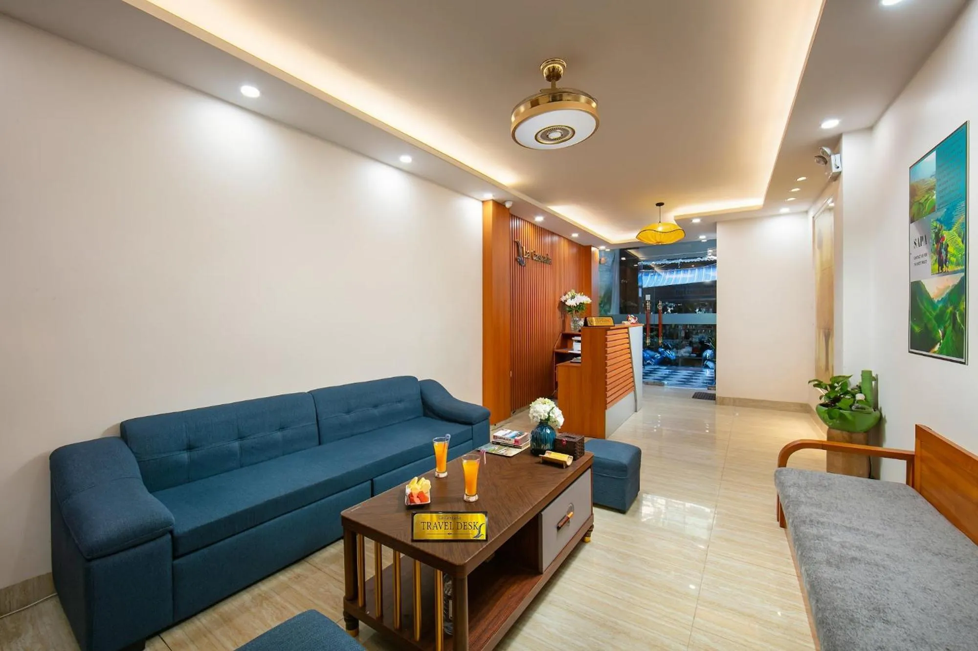 Lobby or reception in Hanoi La Cascada House & Travel