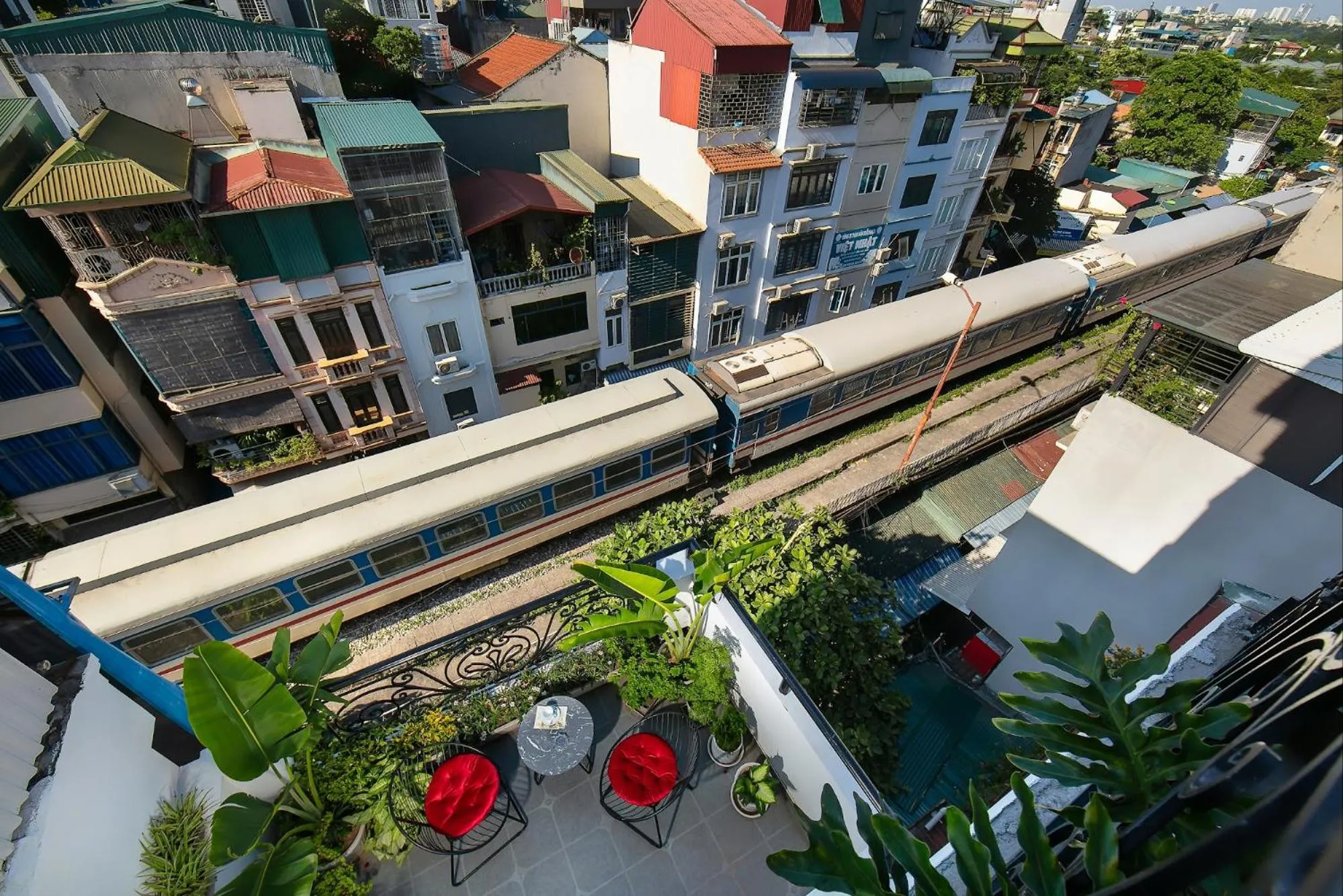 View (from property/room) in Hanoi La Cascada House & Travel