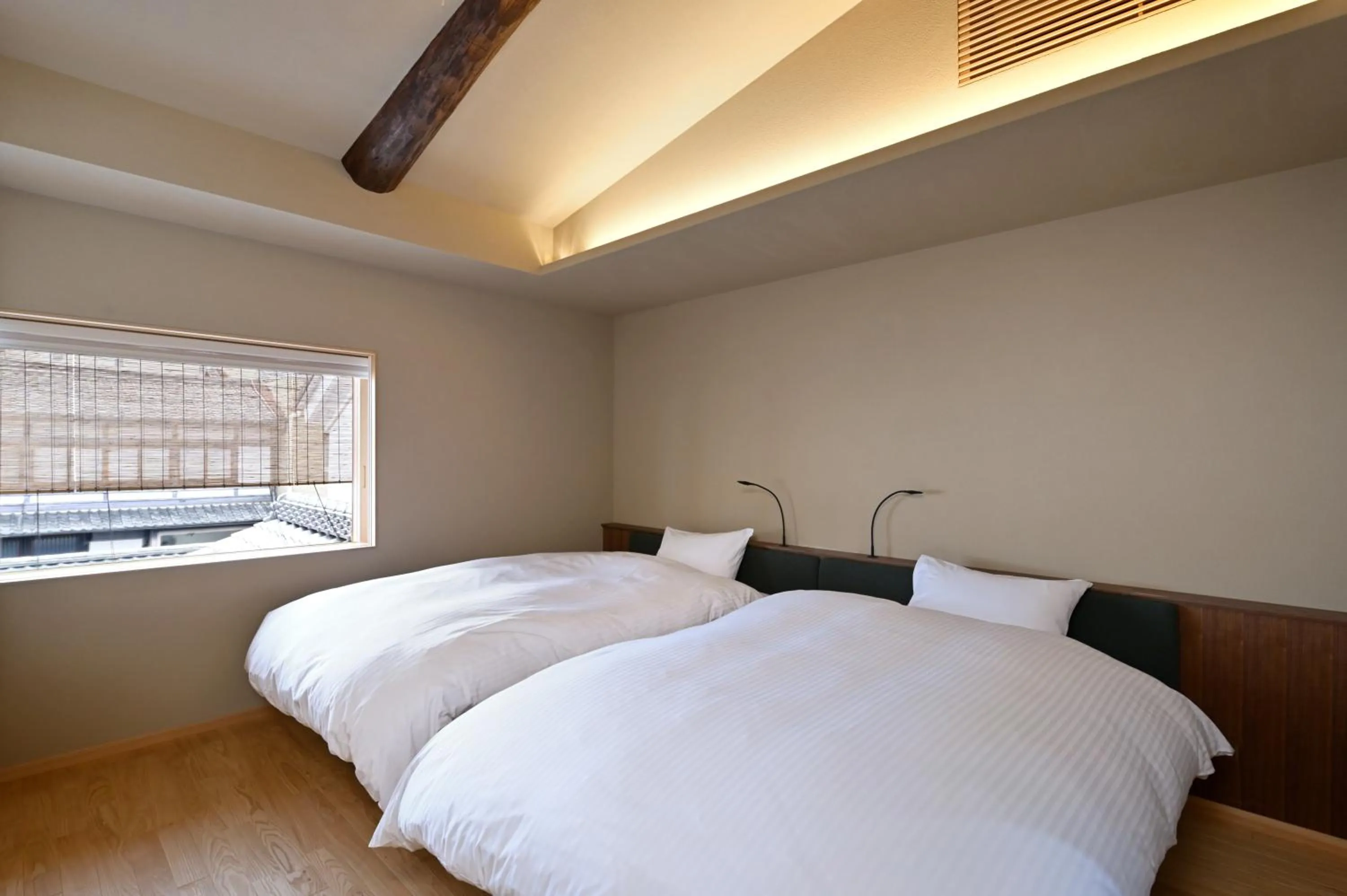 Bed in Kyo no Ondokoro NISHIJIN VILLA #5