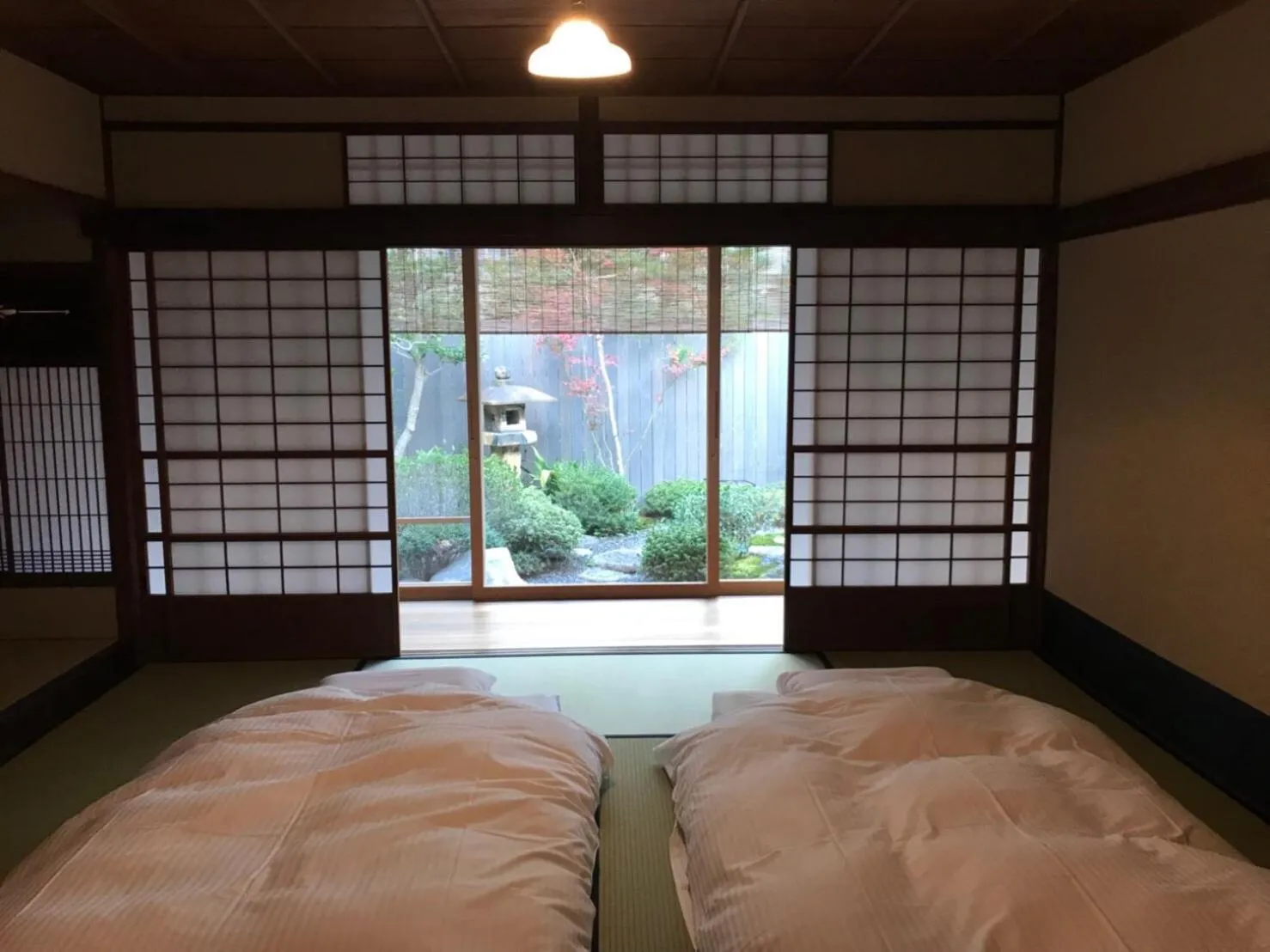 Bed in Kyo no Ondokoro NISHIJIN VILLA #5