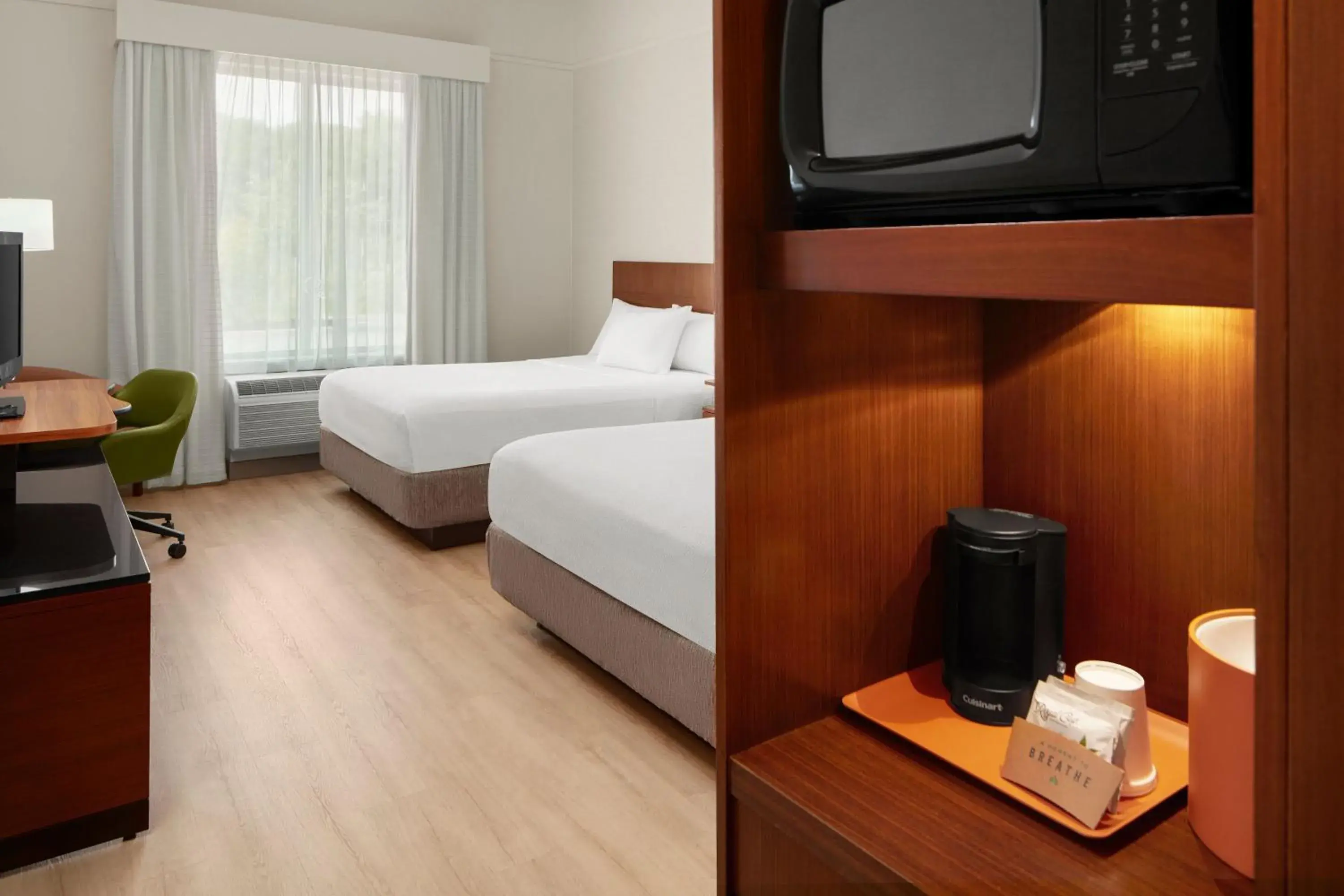 Queen Room with Two Queen Beds - Hearing Accessible in Fairfield Inn & Suites by Marriott DuBois Queen Room with Two Queen Beds - Hearing Accessible in Fairfield Inn & Suites by Marriott DuBois