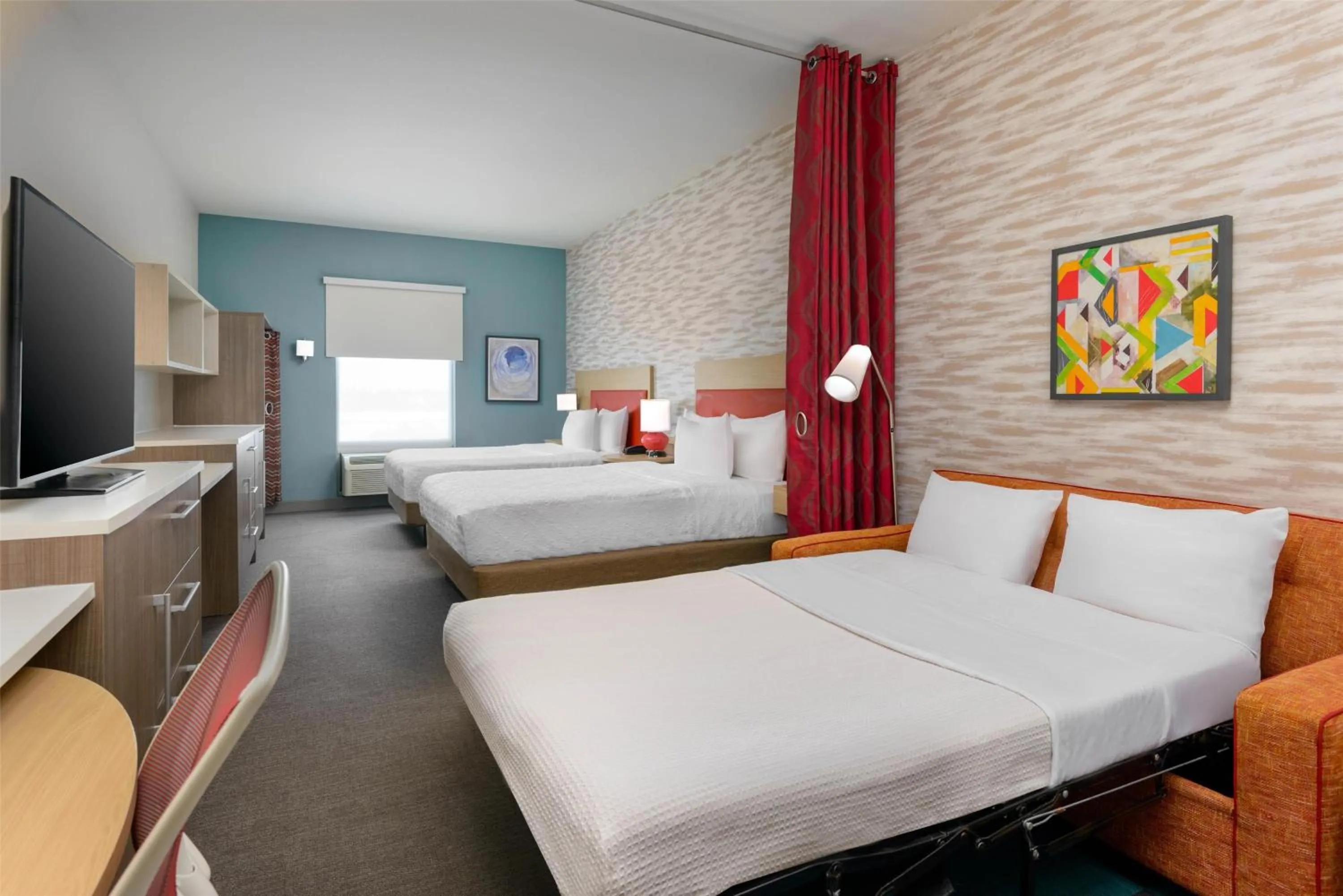 Bed in Home2 Suites By Hilton Orlando Near UCF