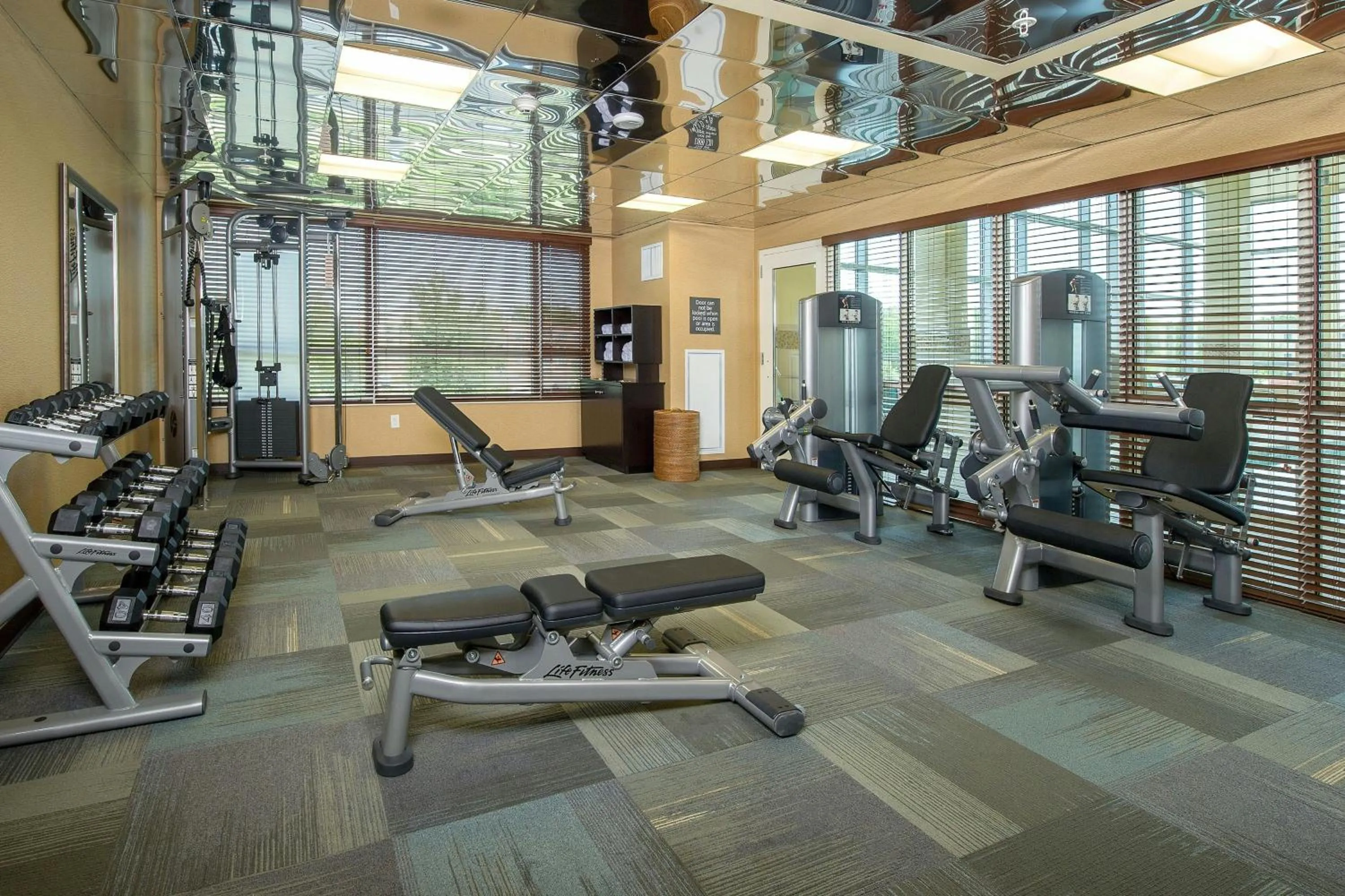 Fitness centre/facilities in Residence Inn by Marriott Arlington Ballston