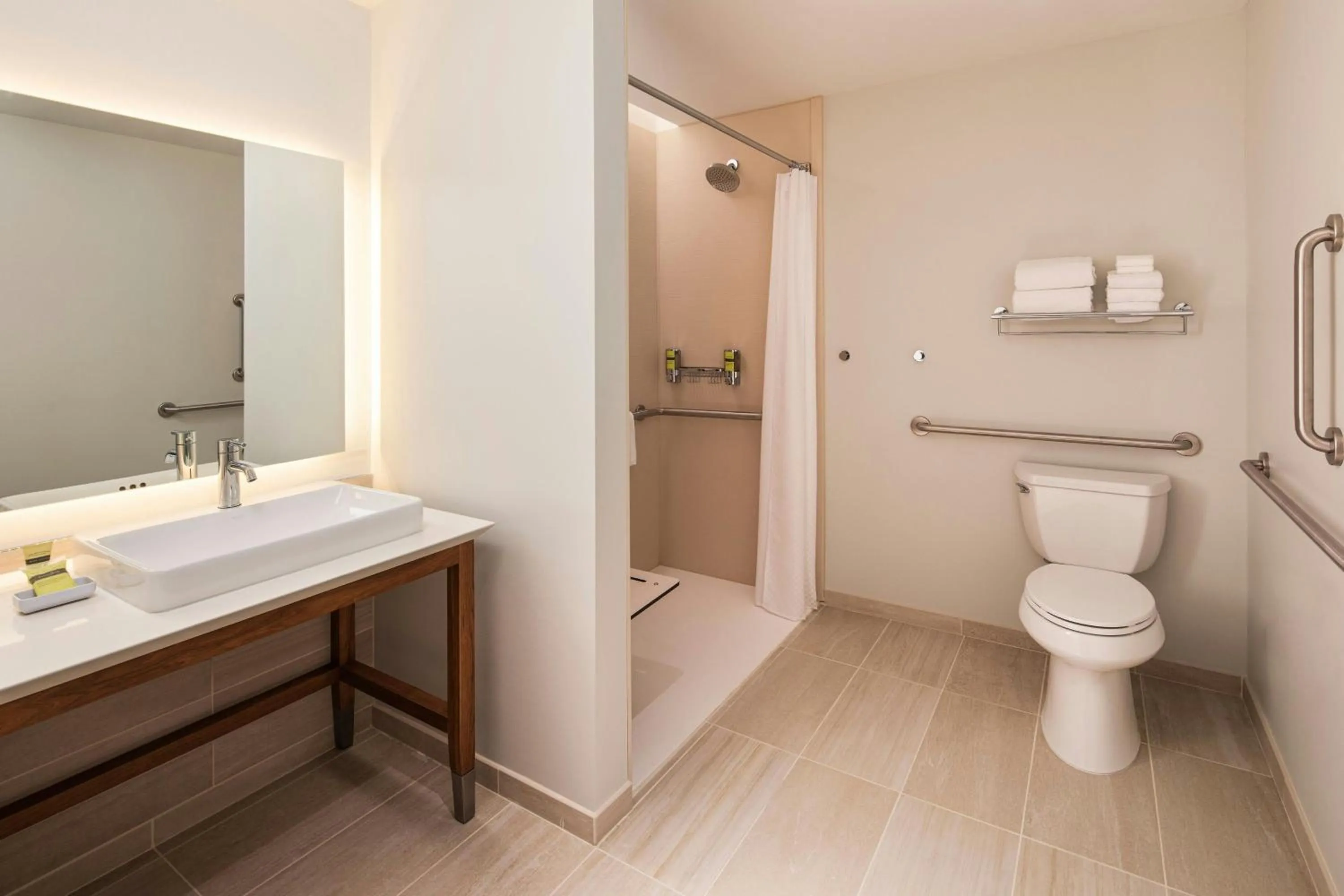 Bathroom in Element Minneapolis Downtown North Loop