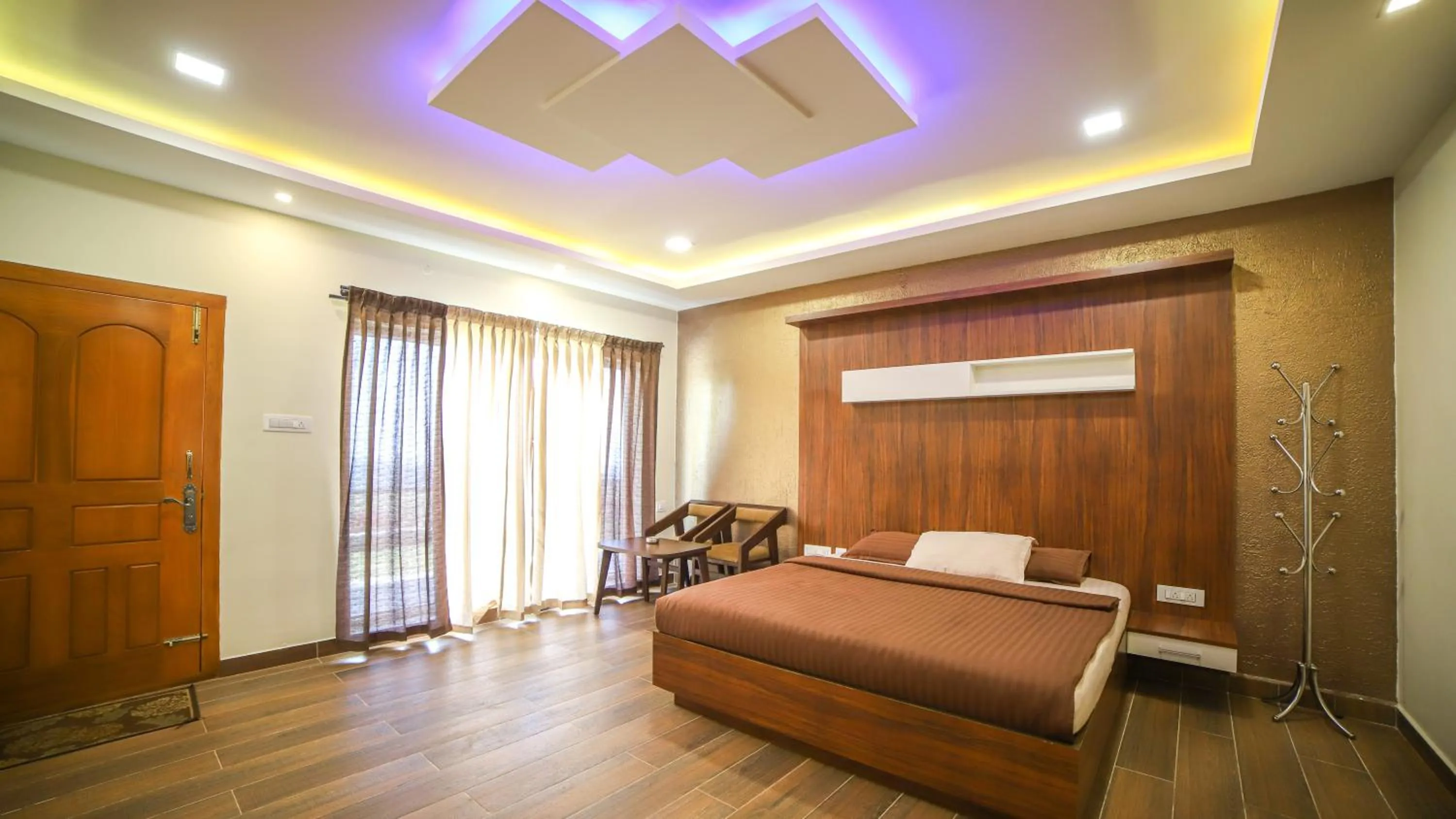 Bedroom, Bed in Aira Residency Kothagiri by Lexstays