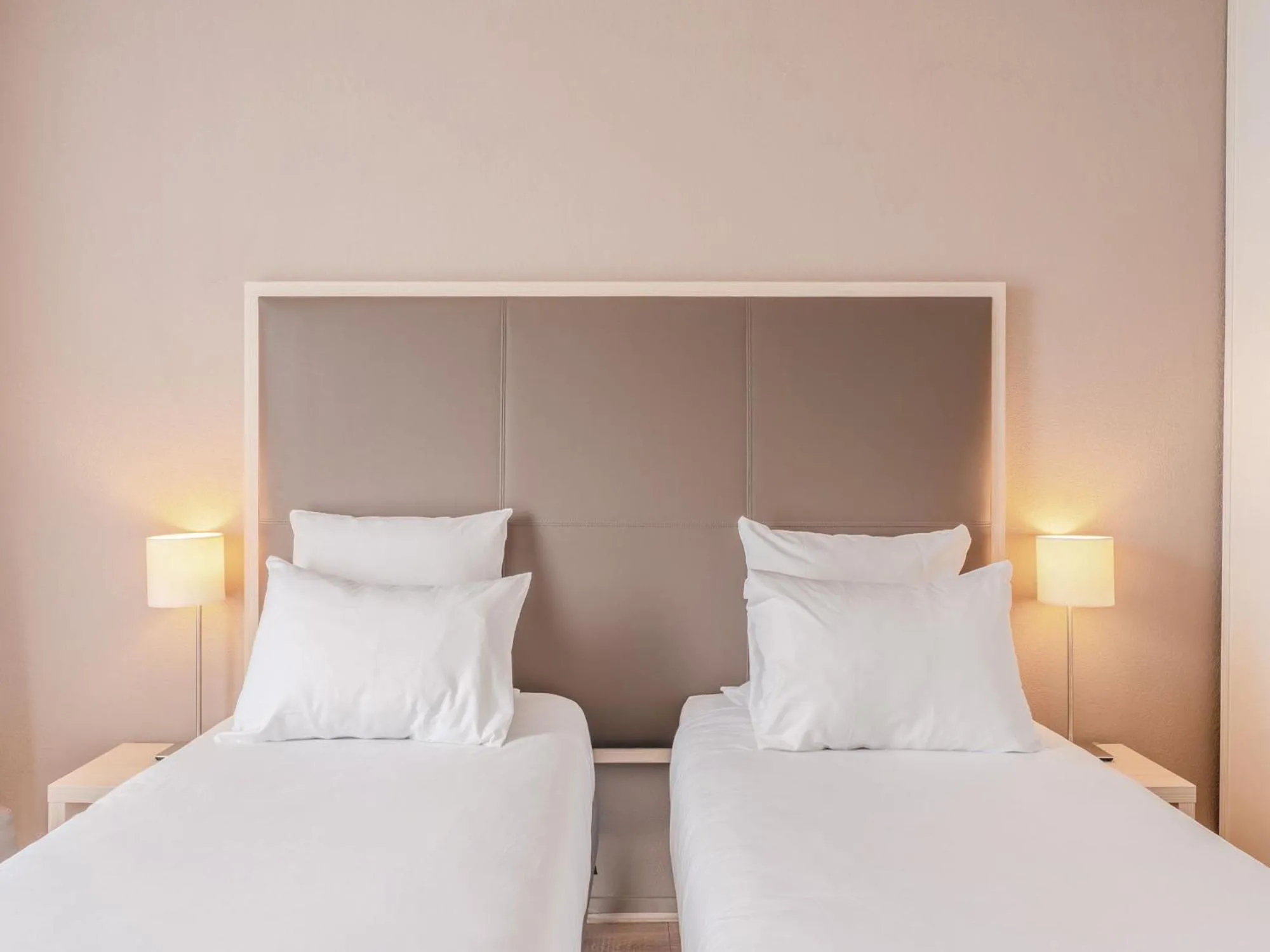 Bedroom, Bed in Séjours & Affaires Nantes La Beaujoire