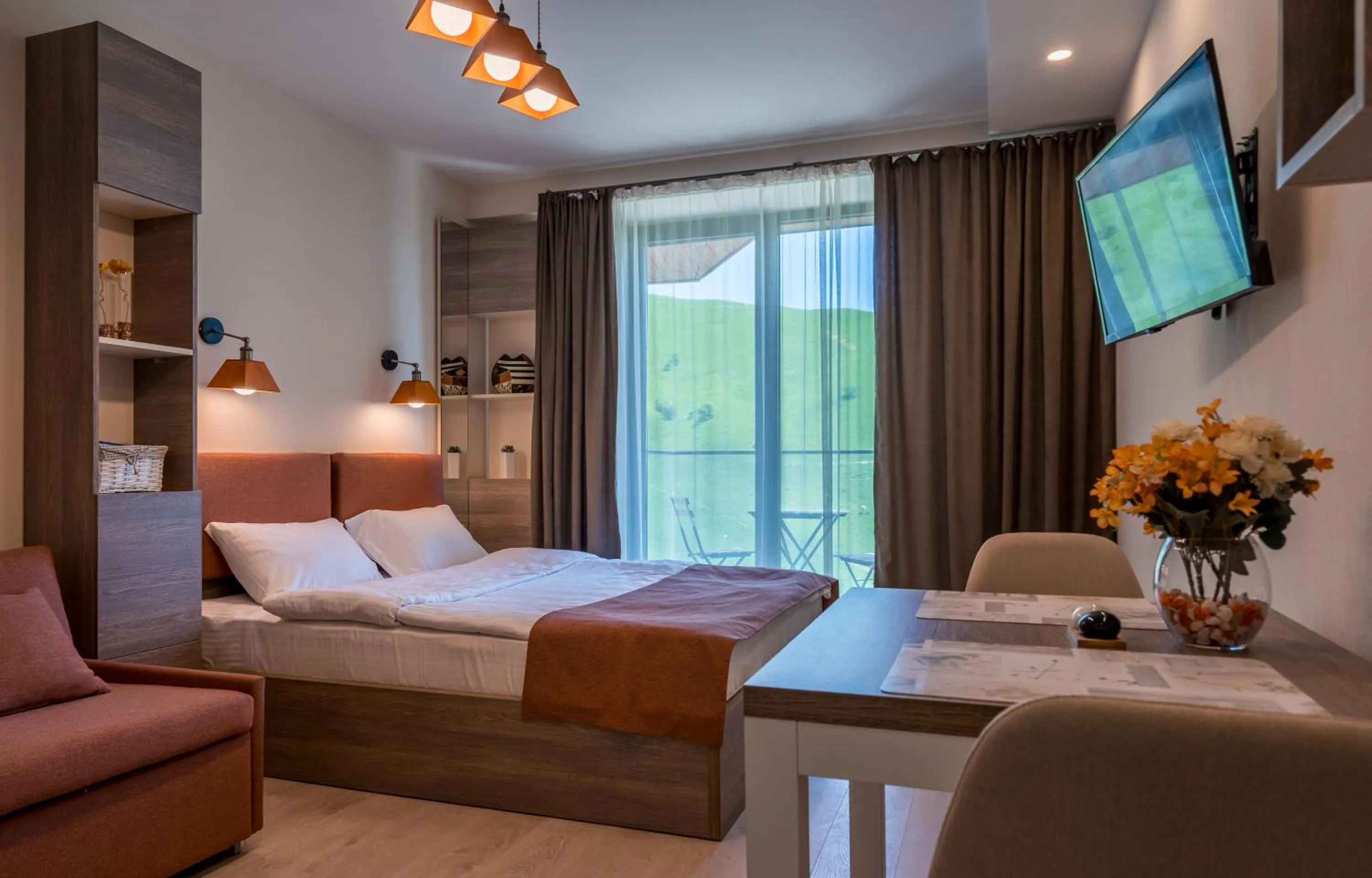 Bed in SkyTop Studios