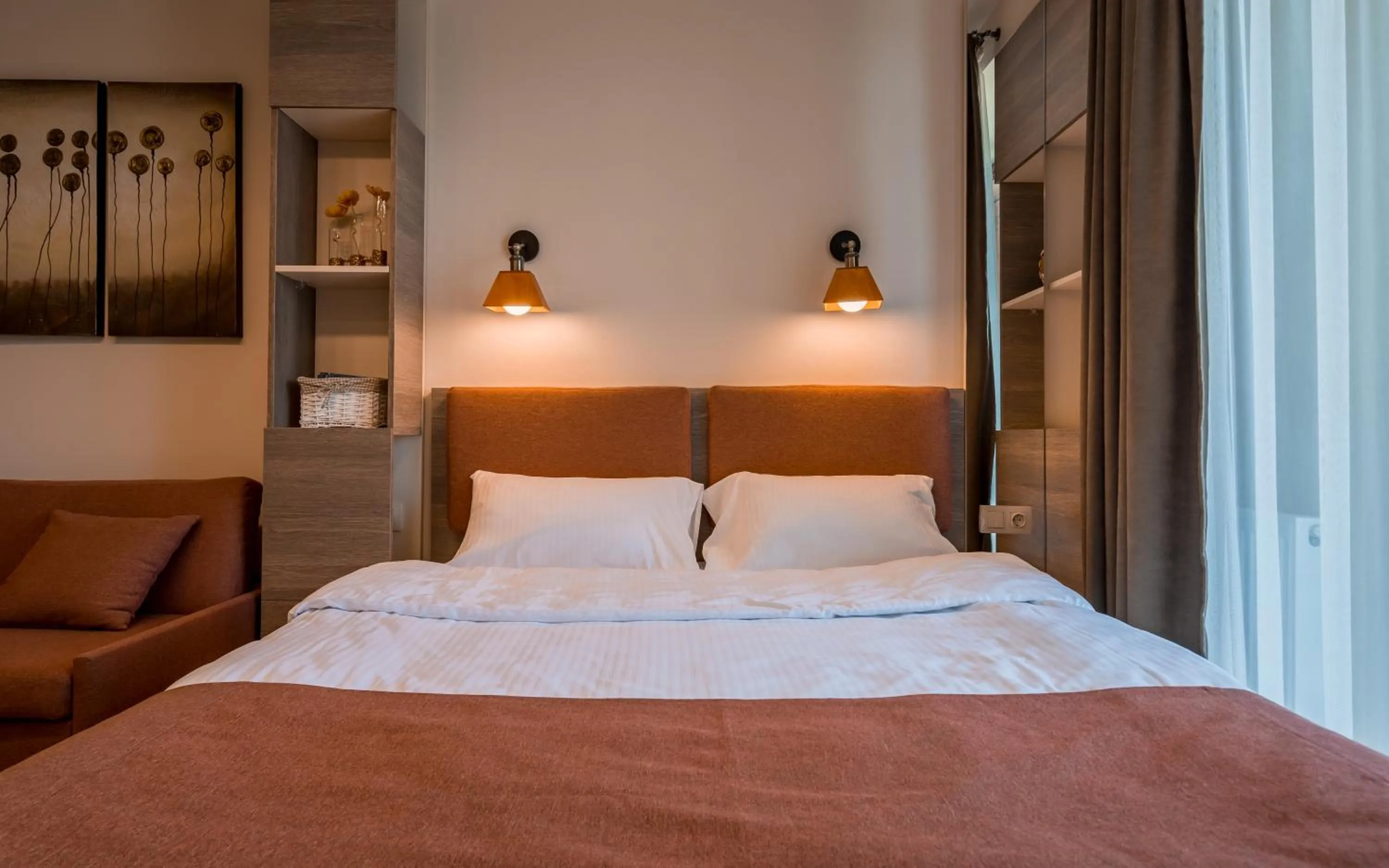 Bed in SkyTop Studios