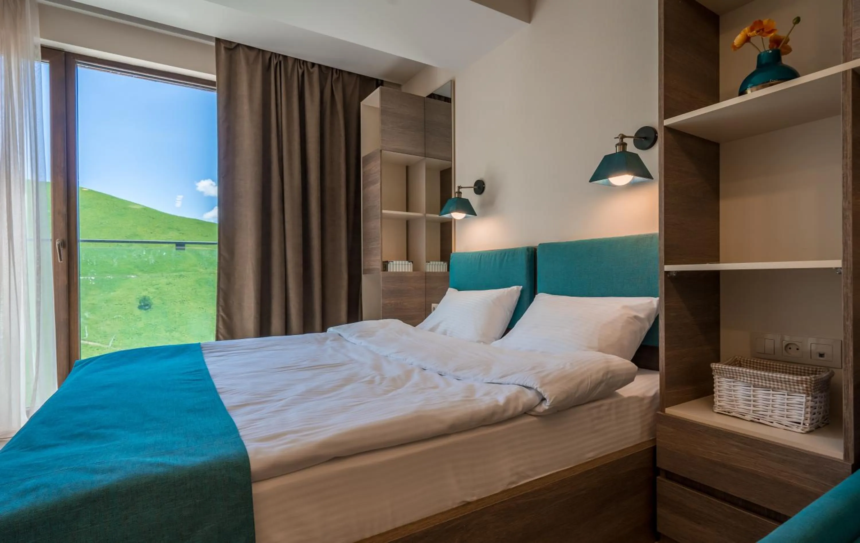 Bed in SkyTop Studios