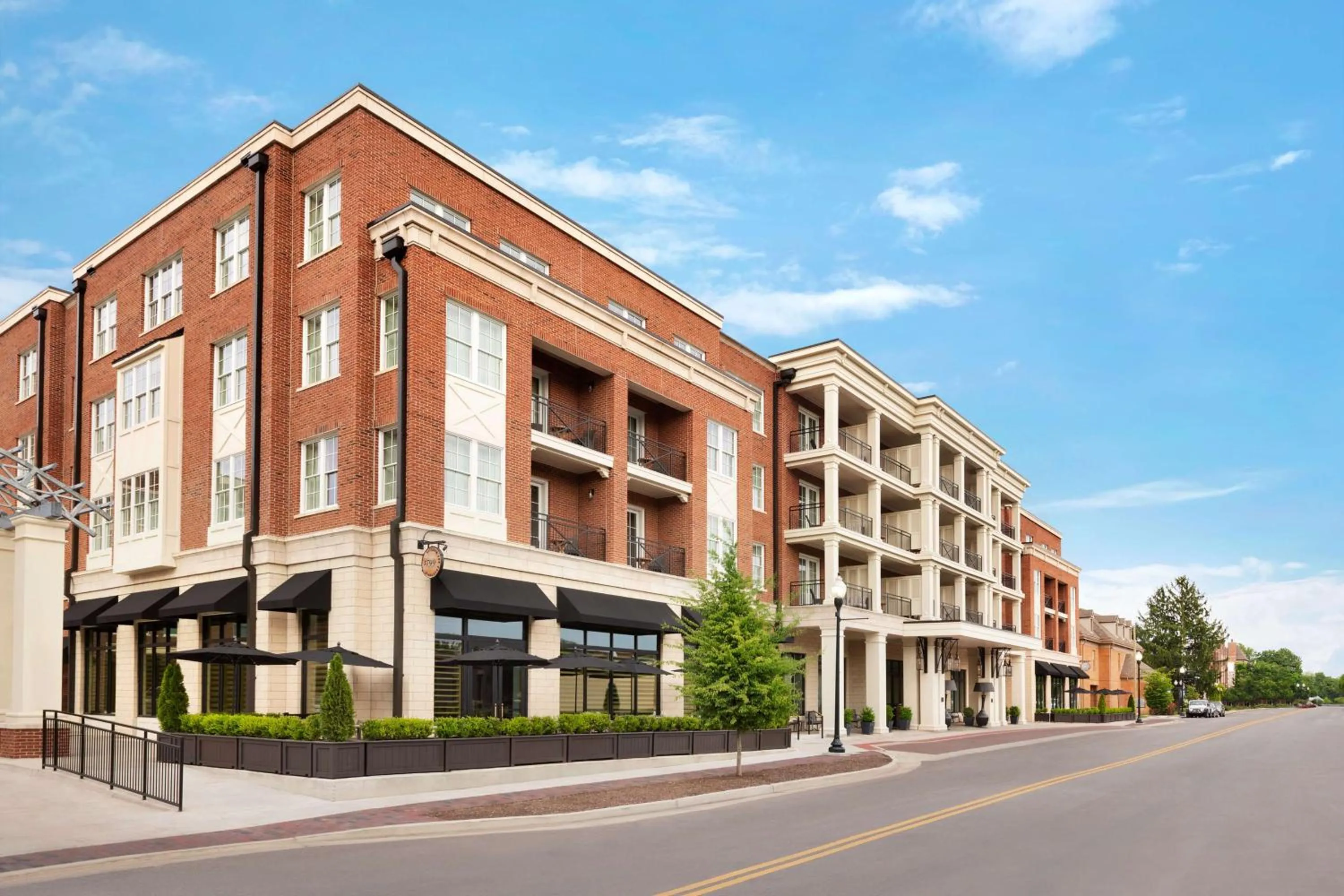 Property building in The Harpeth Franklin Downtown, Curio Collection by Hilton