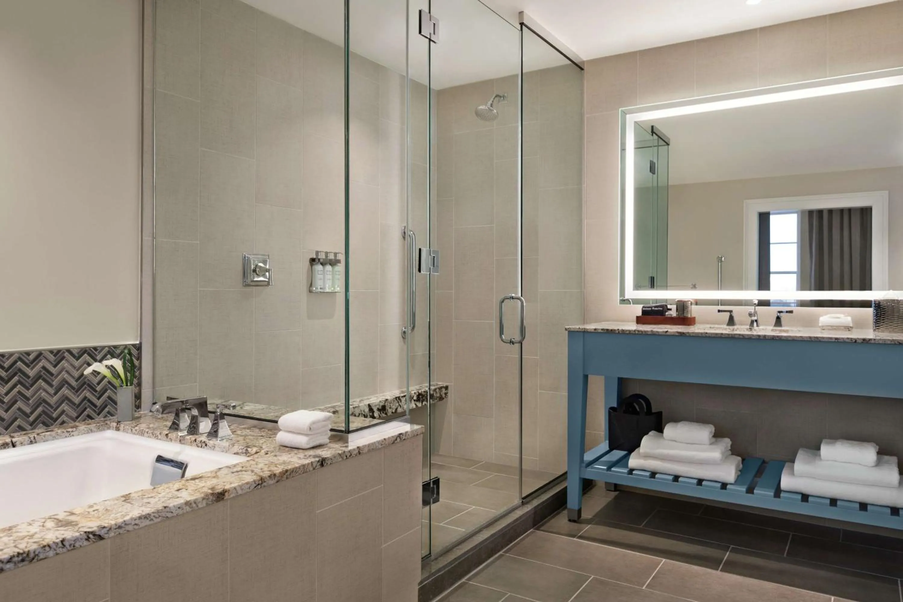 Bathroom in The Harpeth Franklin Downtown, Curio Collection by Hilton