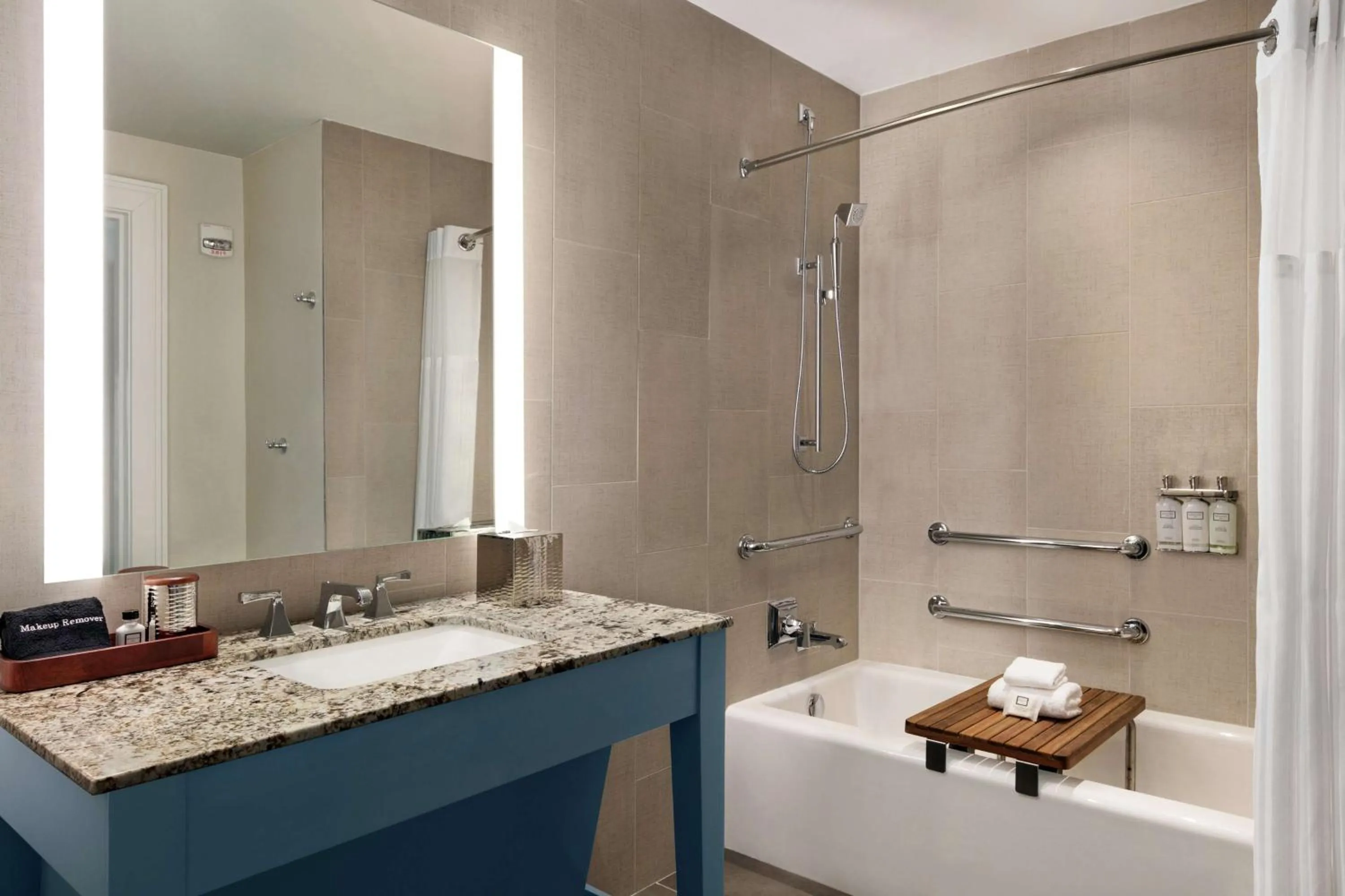 Bathroom in The Harpeth Franklin Downtown, Curio Collection by Hilton