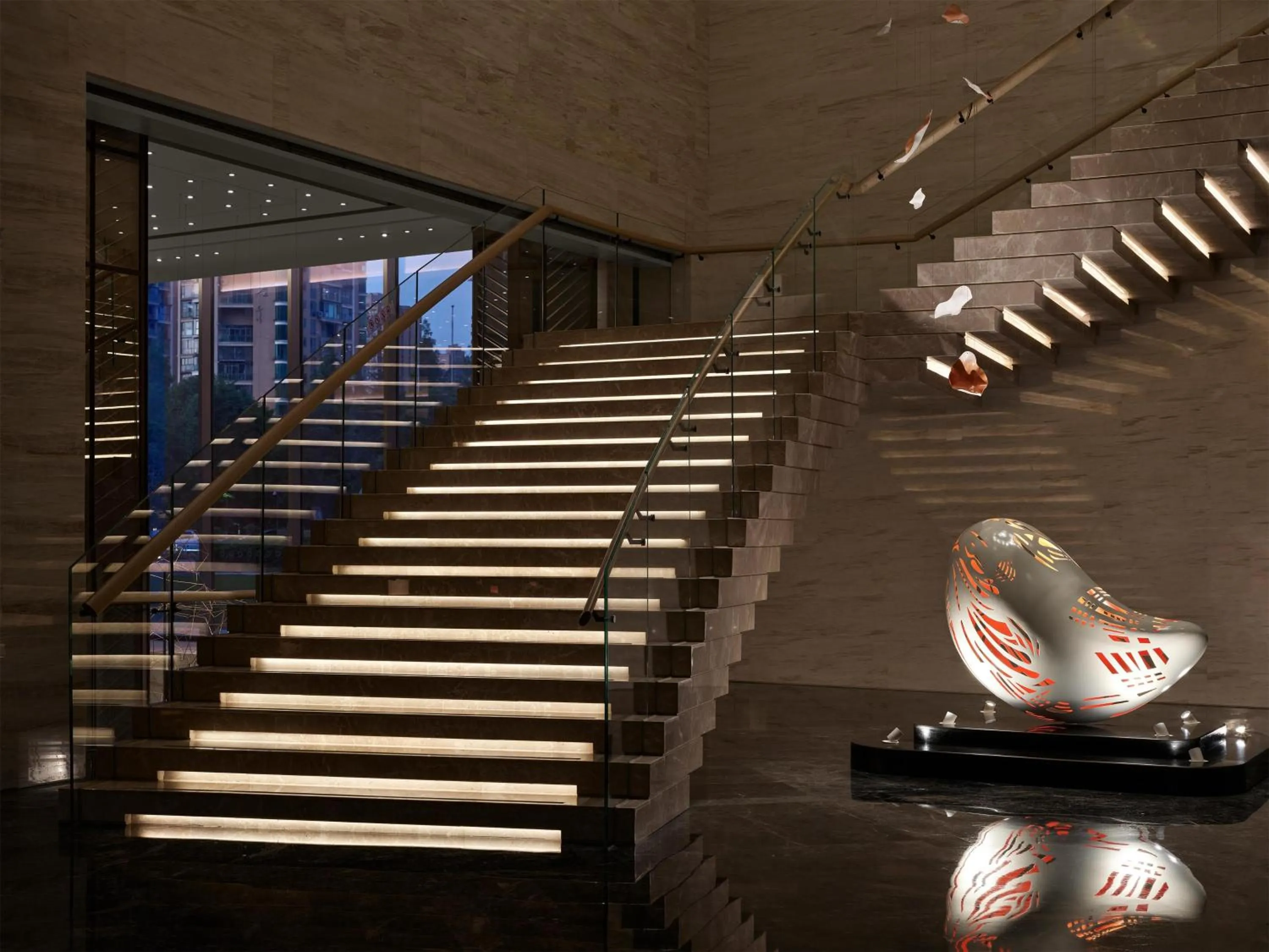 Lobby or reception in Hilton Guiyang