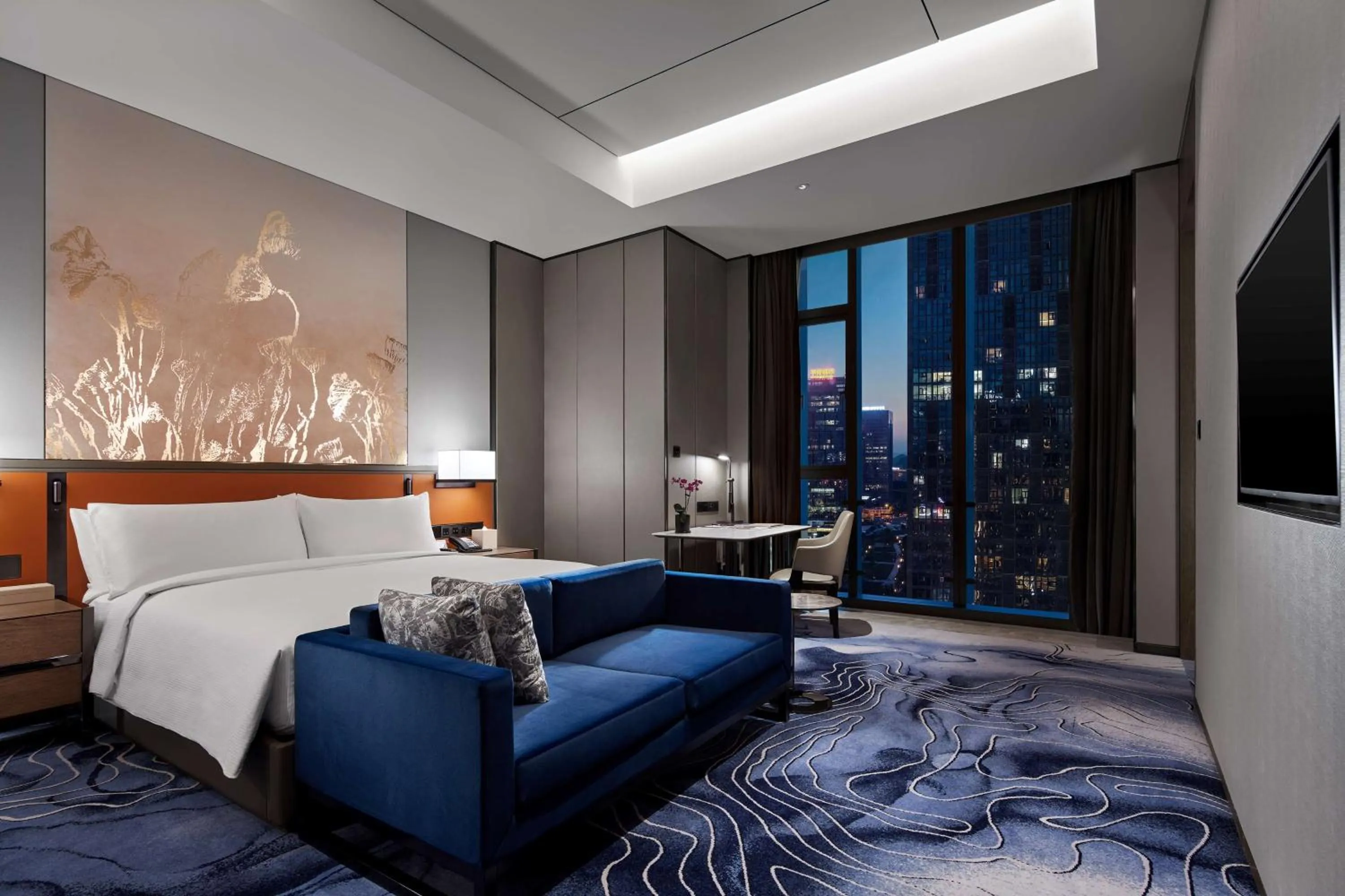 Bed in Hilton Guiyang