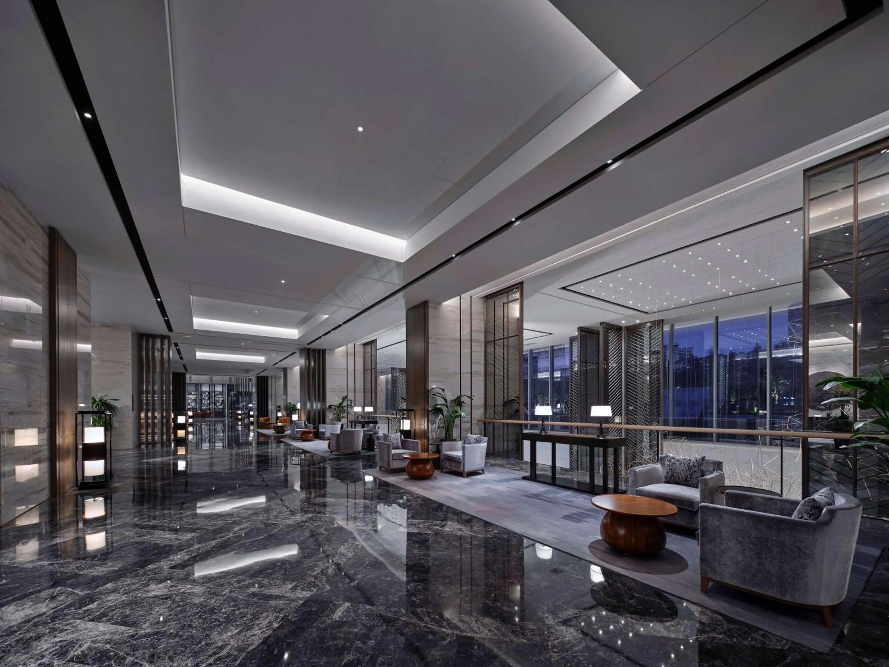 Lobby or reception in Hilton Guiyang