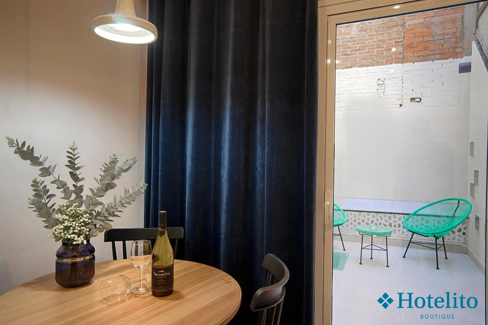 Balcony/Terrace in Hotelito Boutique Badalona Mar