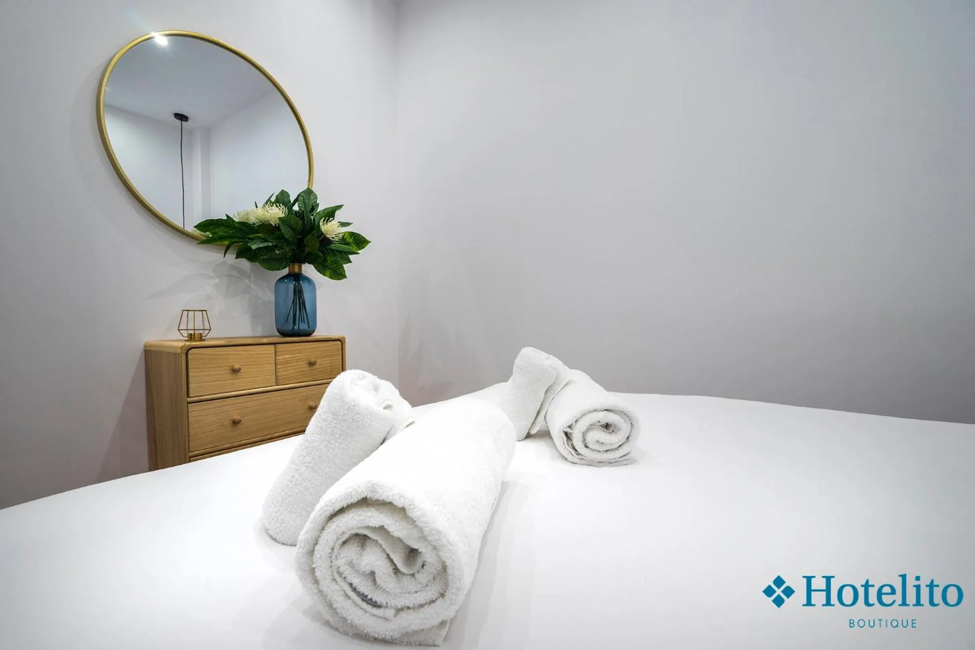 Bedroom, Bed in Hotelito Boutique Badalona Mar