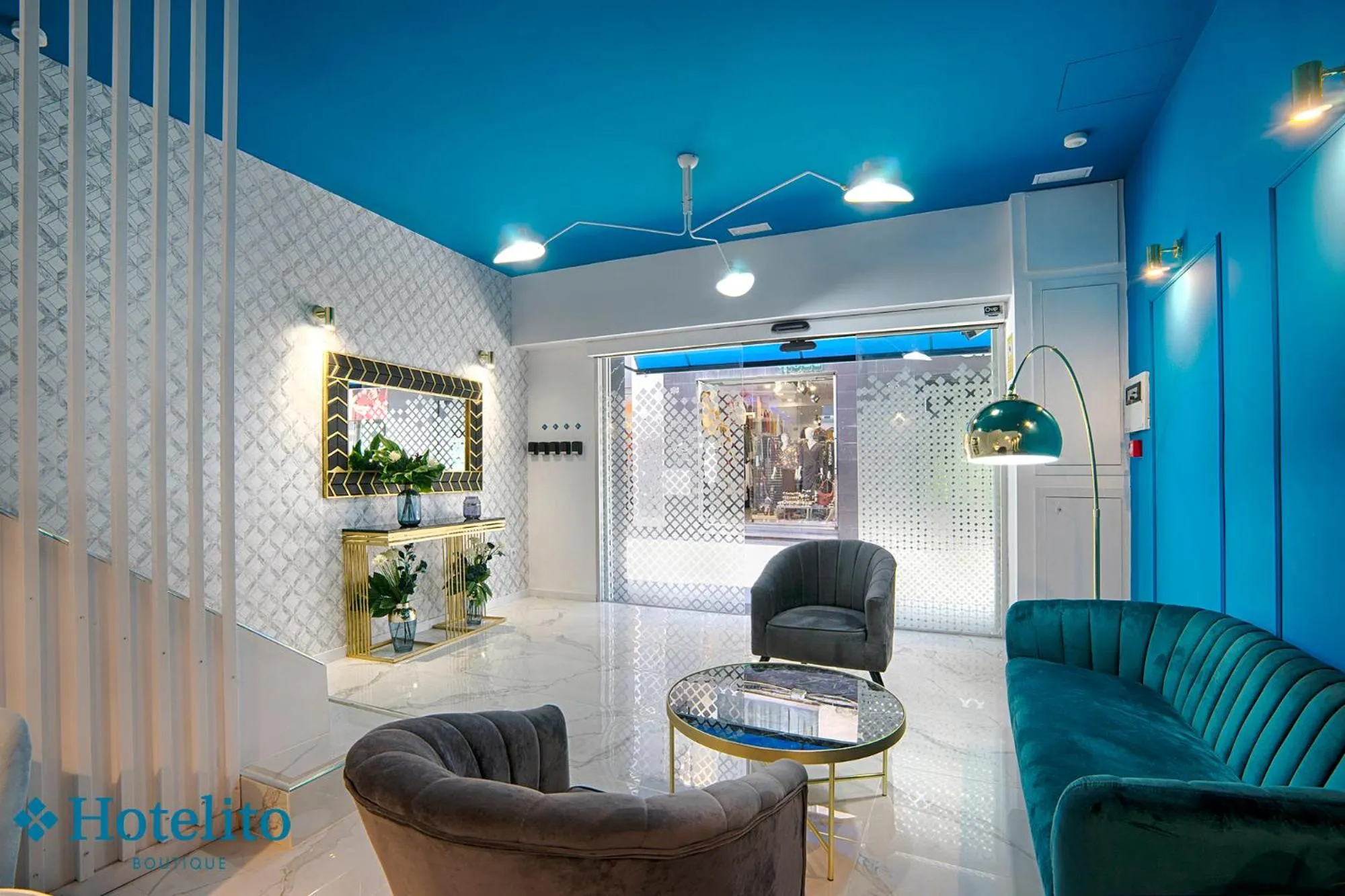 Lobby or reception in Hotelito Boutique Badalona Mar