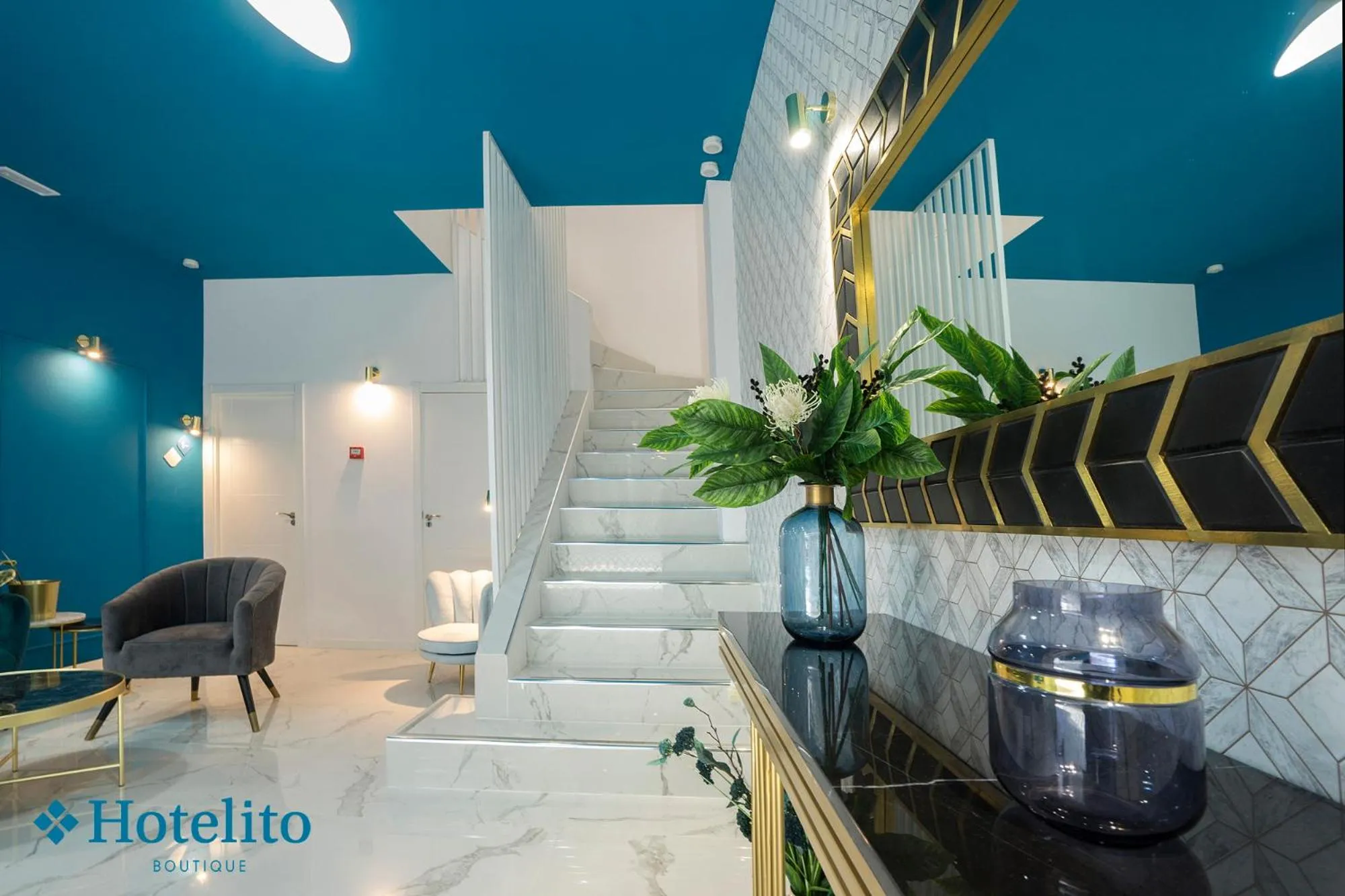 Lobby or reception in Hotelito Boutique Badalona Mar