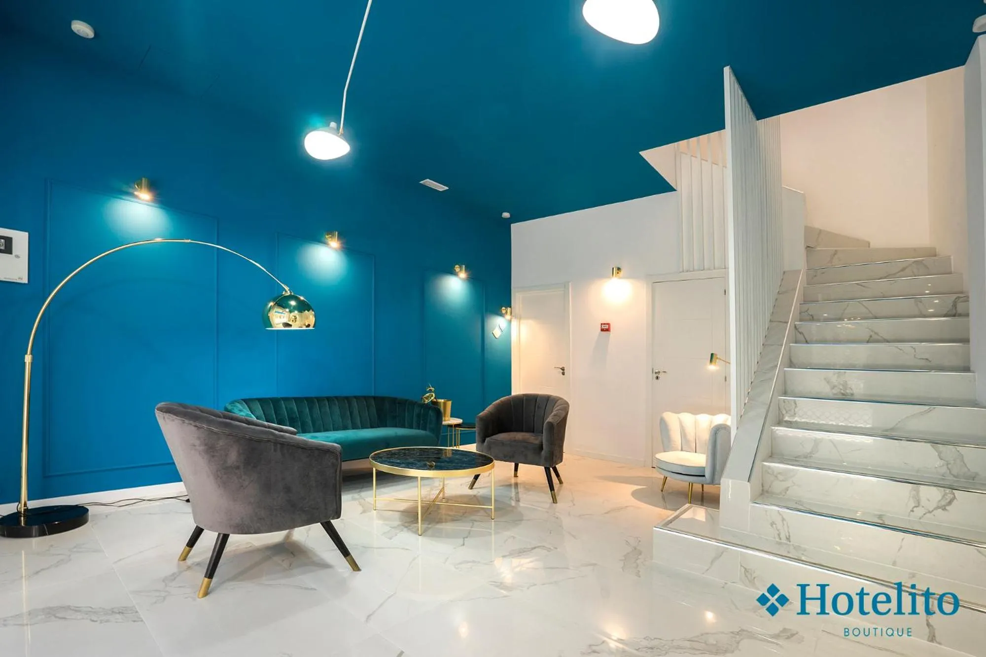 Living room in Hotelito Boutique Badalona Mar