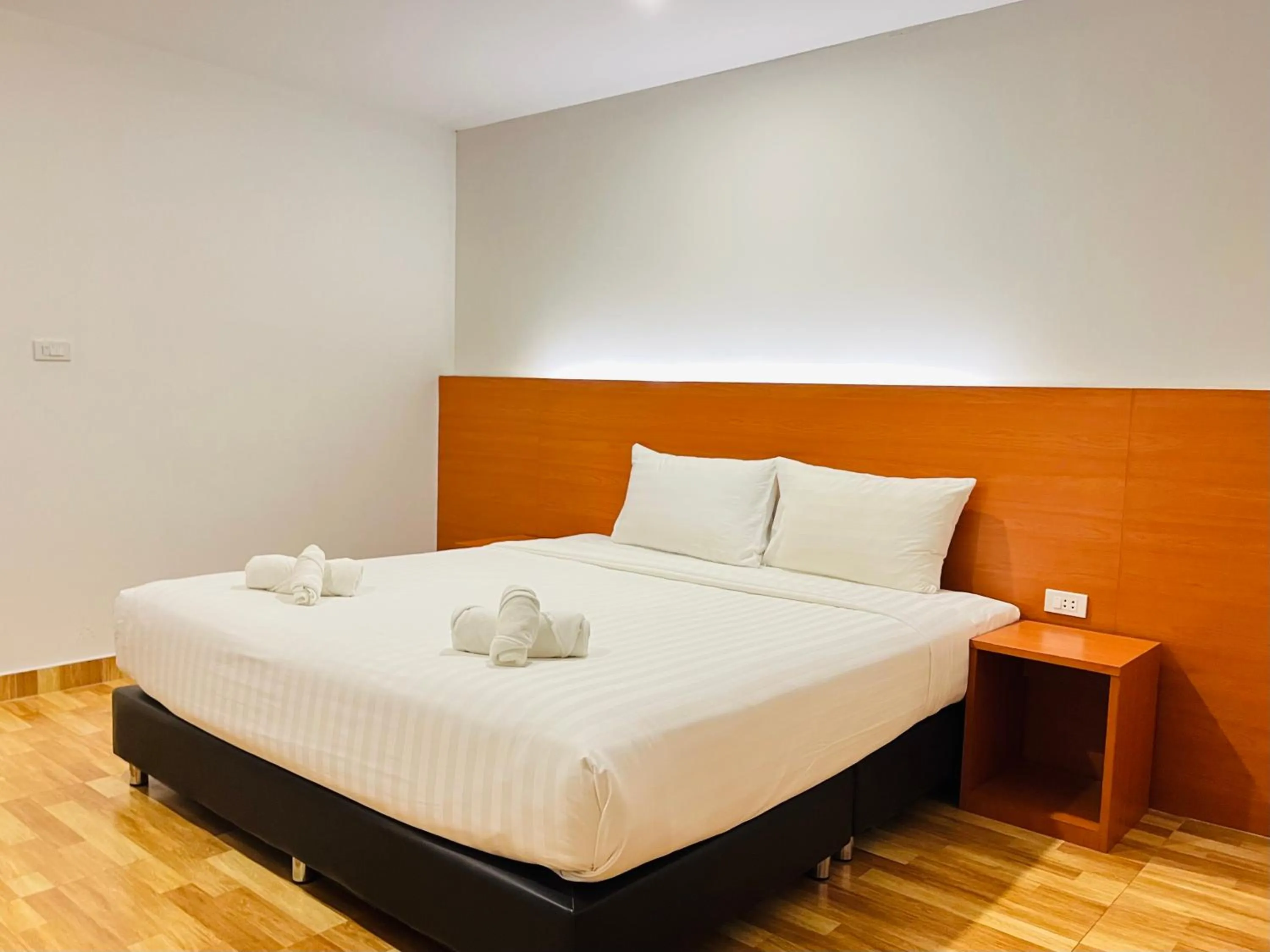 Bed in Don Mueang Place Hotel