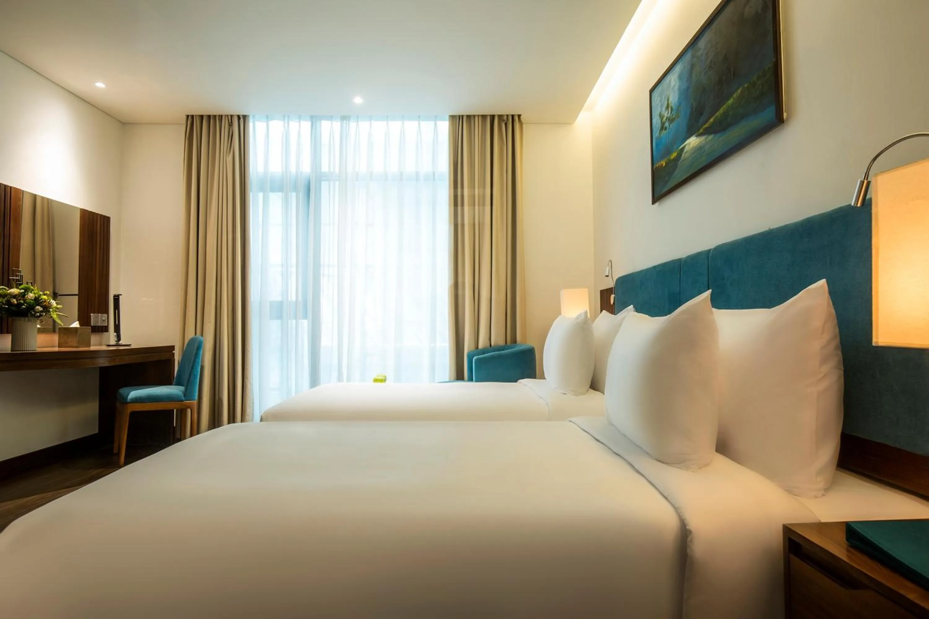 Bedroom, Bed in Maximilan Danang Beach Hotel