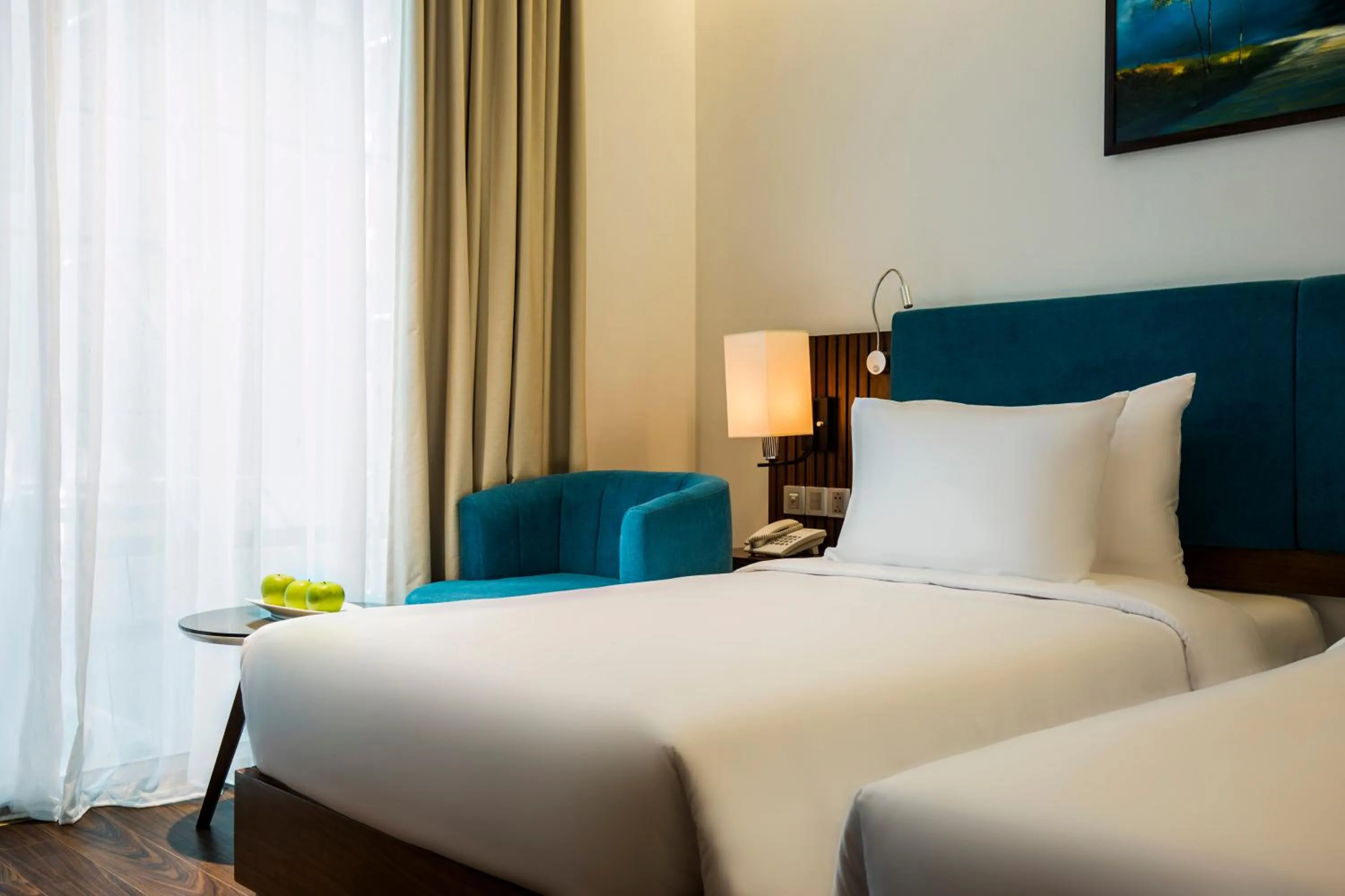 Bedroom, Bed in Maximilan Danang Beach Hotel