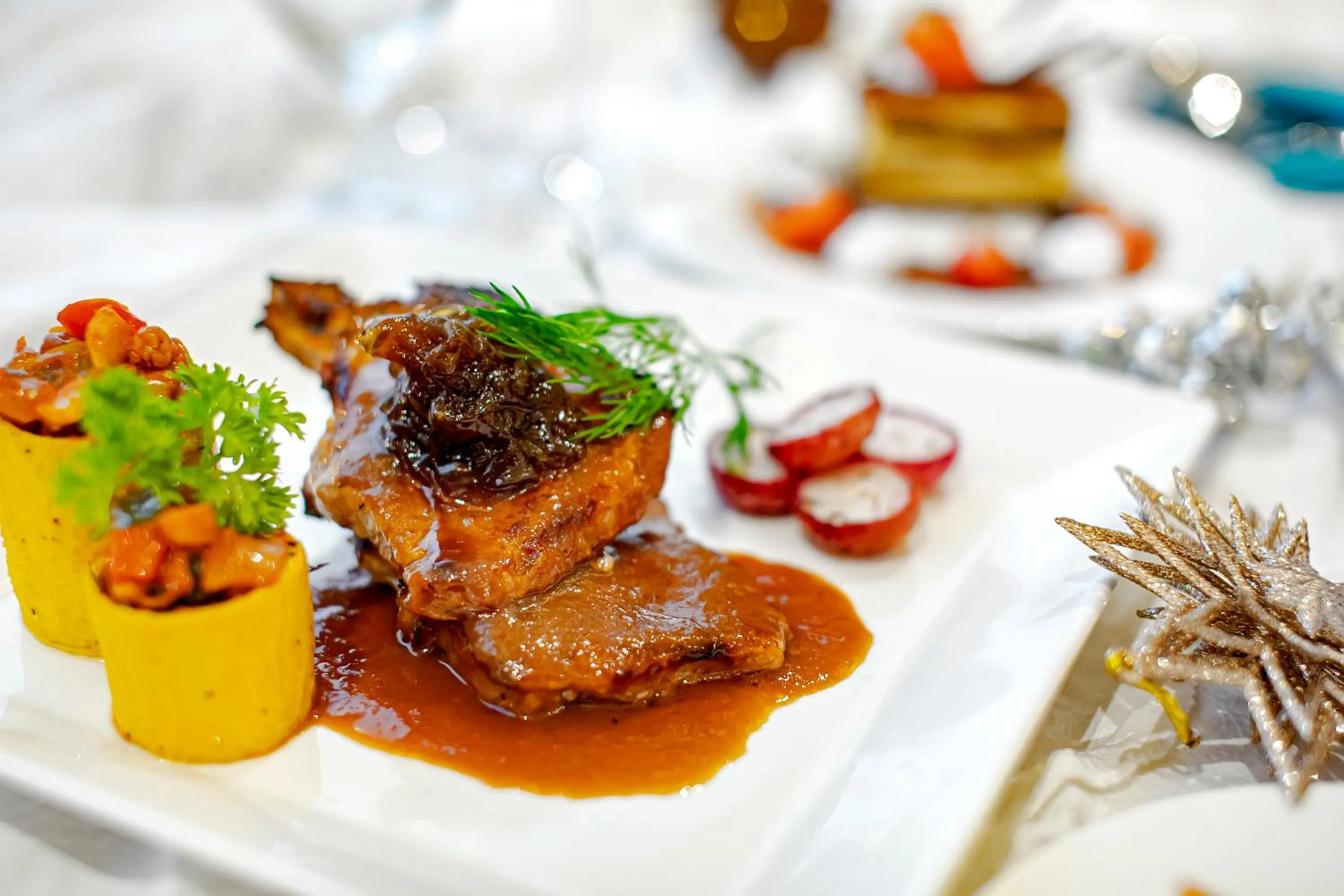 Food and drinks in Maximilan Danang Beach Hotel