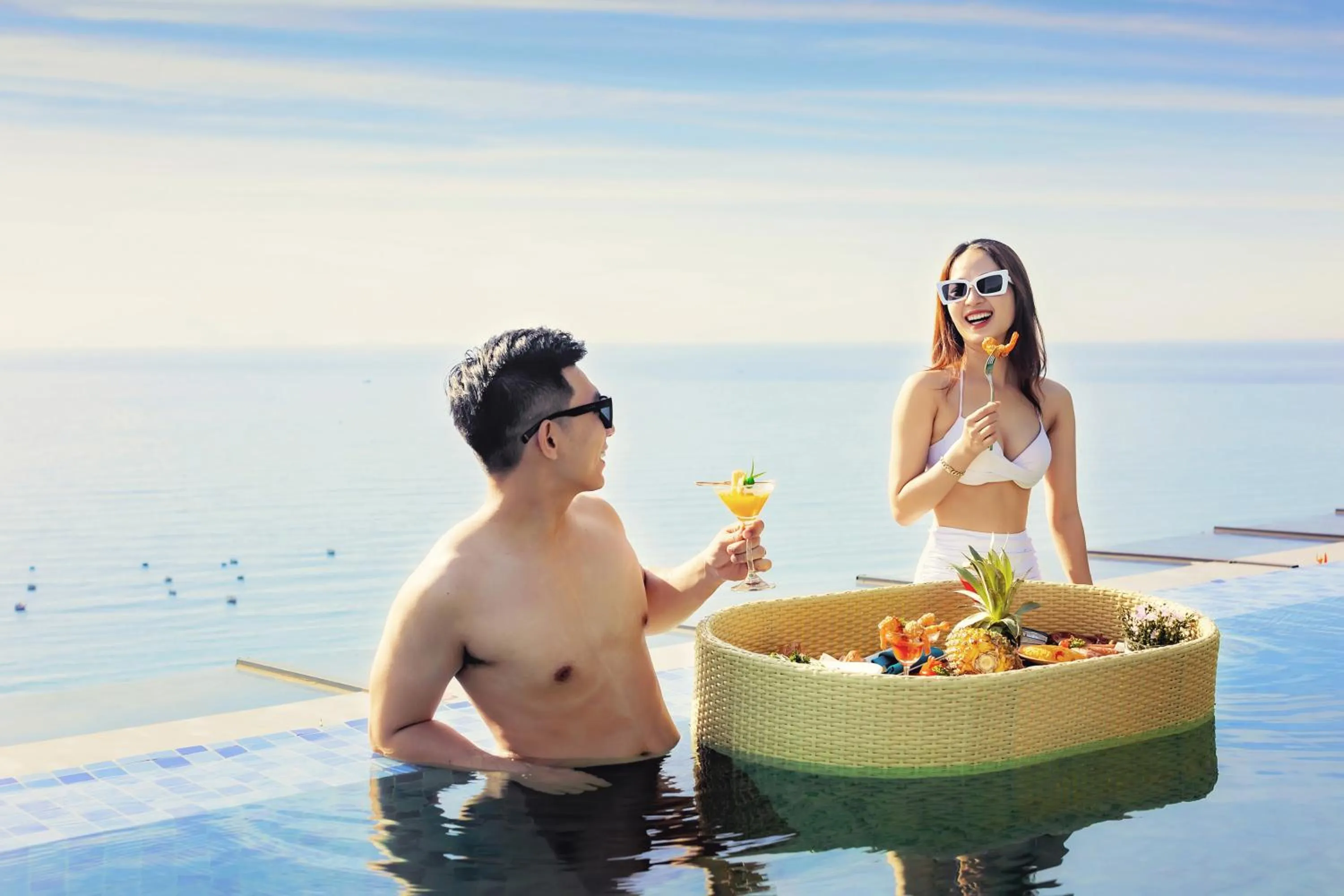 Swimming pool in Maximilan Danang Beach Hotel