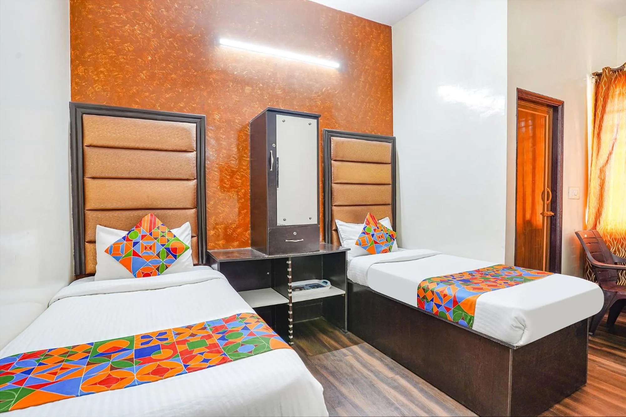 Bed in FabHotel Pavithraa Edition - Nr Yeshwantpur Circle
