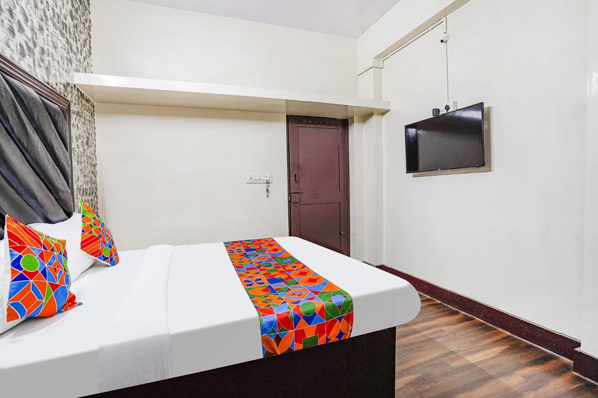 Bed in FabHotel Pavithraa Edition - Nr Yeshwantpur Circle