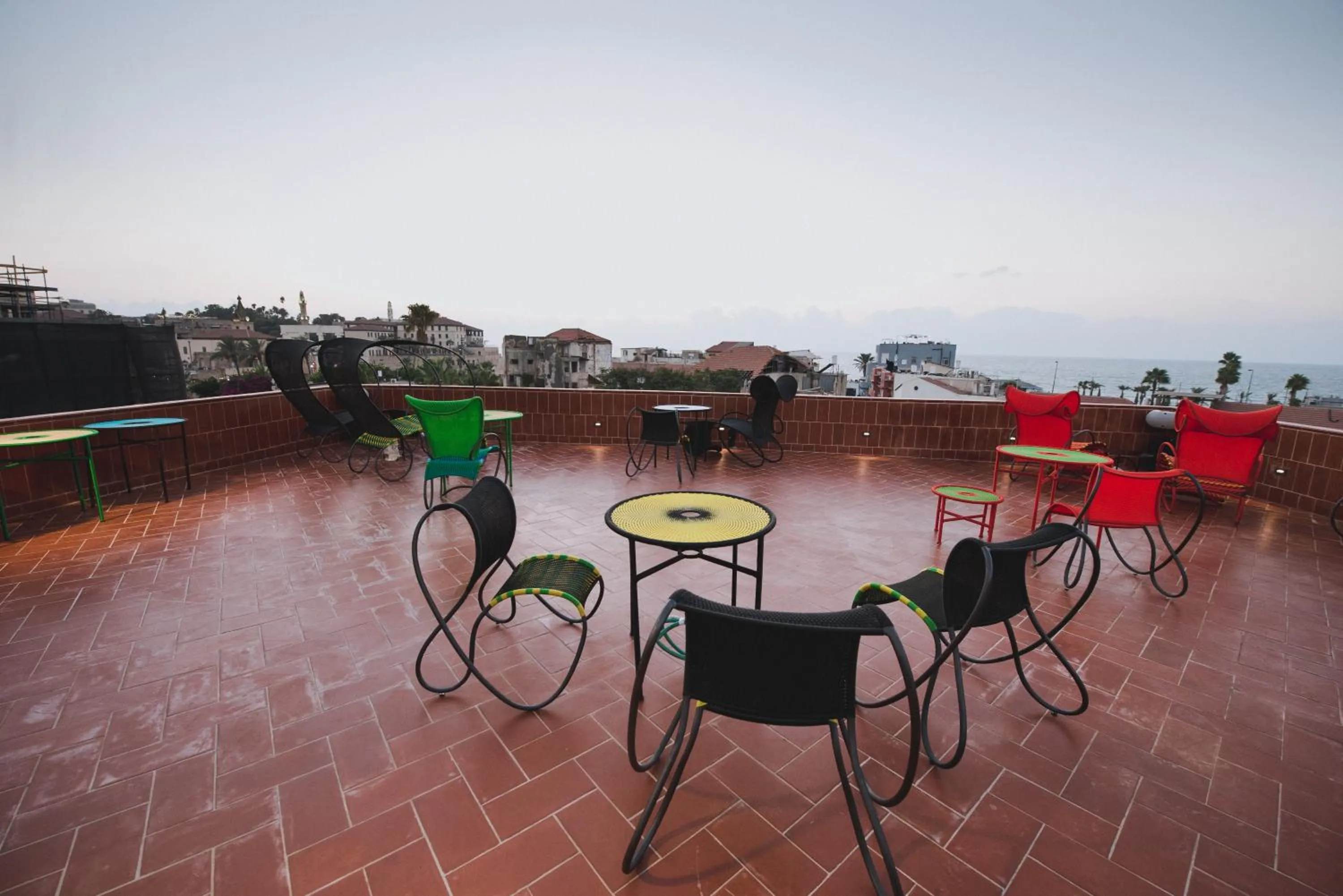 Balcony/Terrace in Elmina Hotel Jaffa