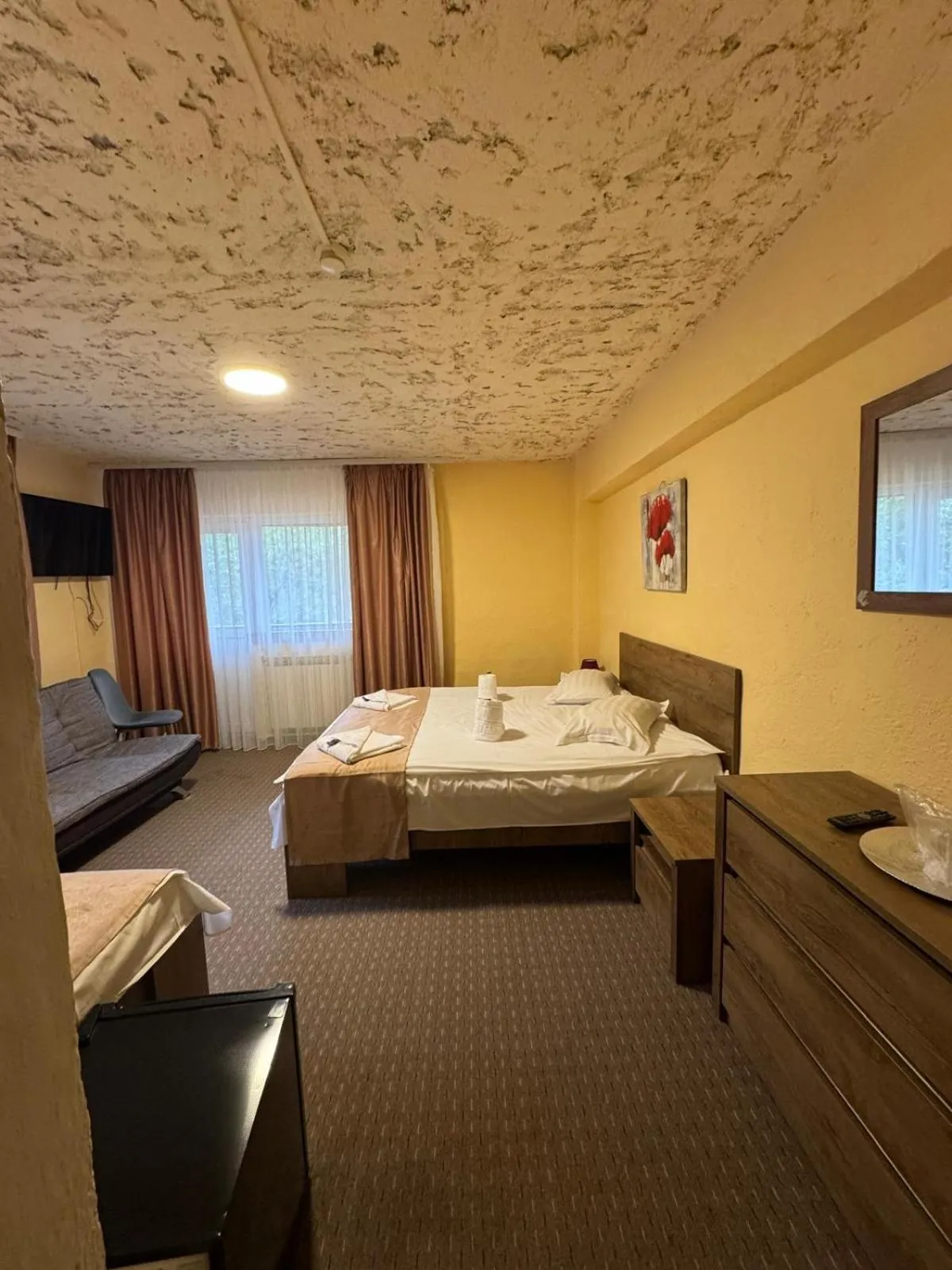 Bed in Cabana Fulg De Nea Predeal