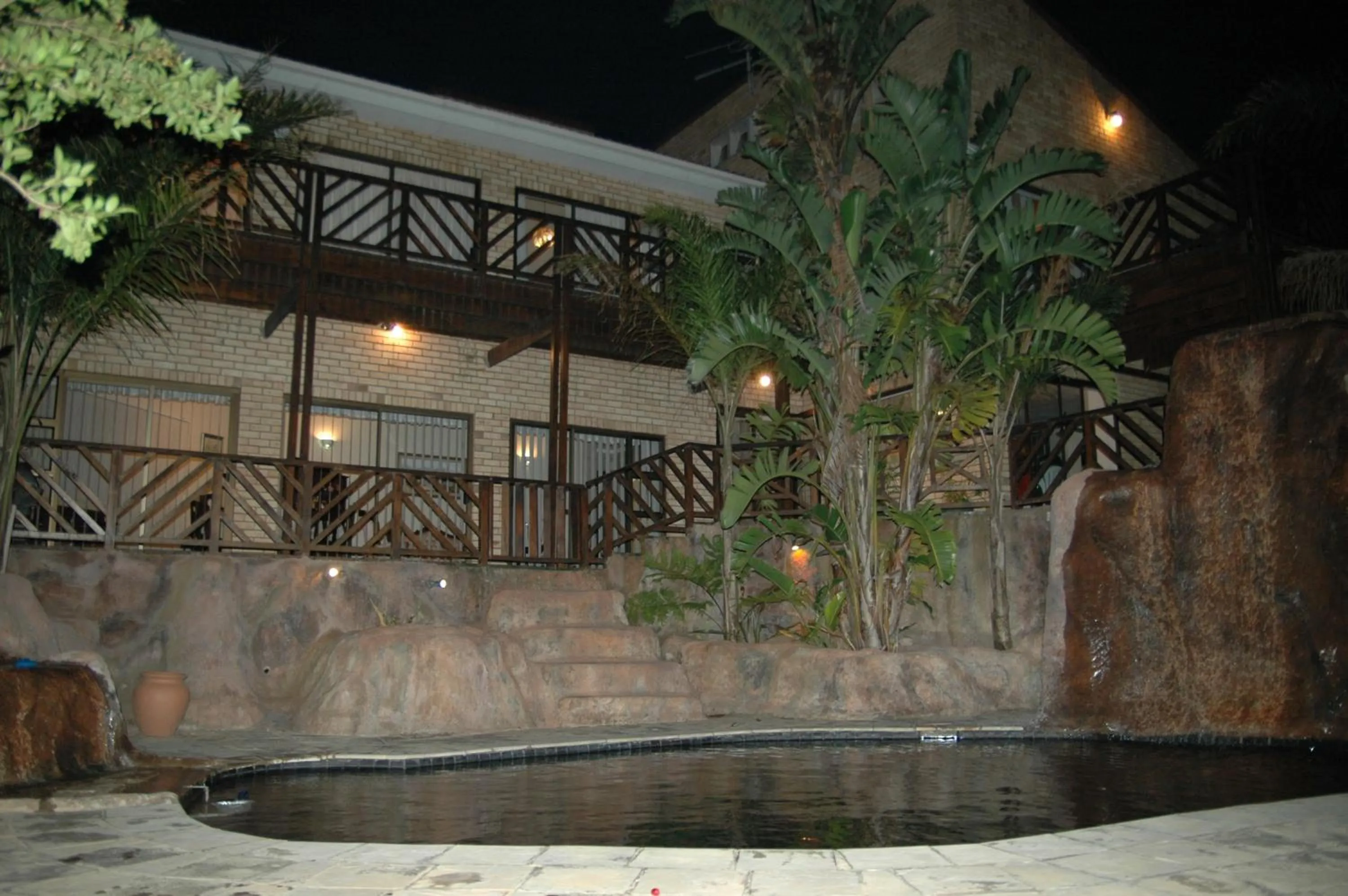 Garden in Bon A Vie Self-catering and b&b Gonubie Full Solar Power, no load shedding!