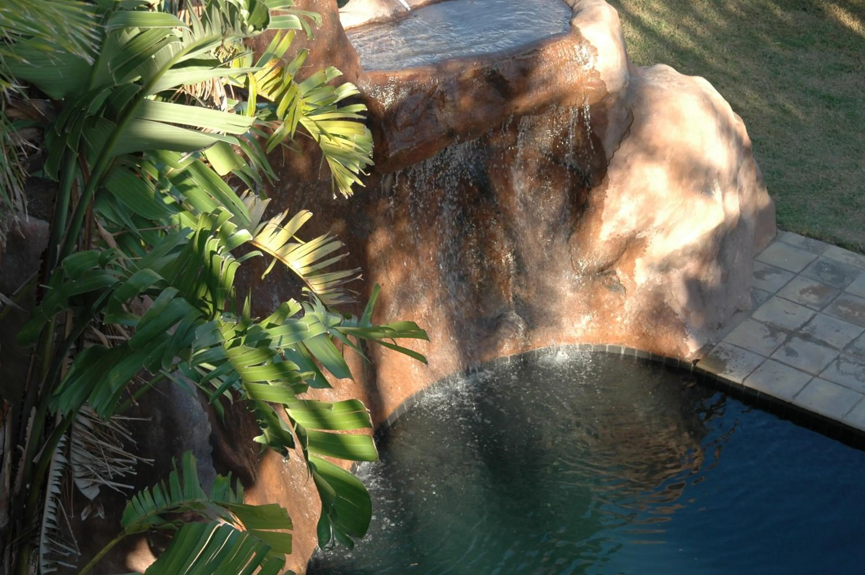 Swimming pool in Bon A Vie Self-catering and b&b Gonubie Full Solar Power, no load shedding!