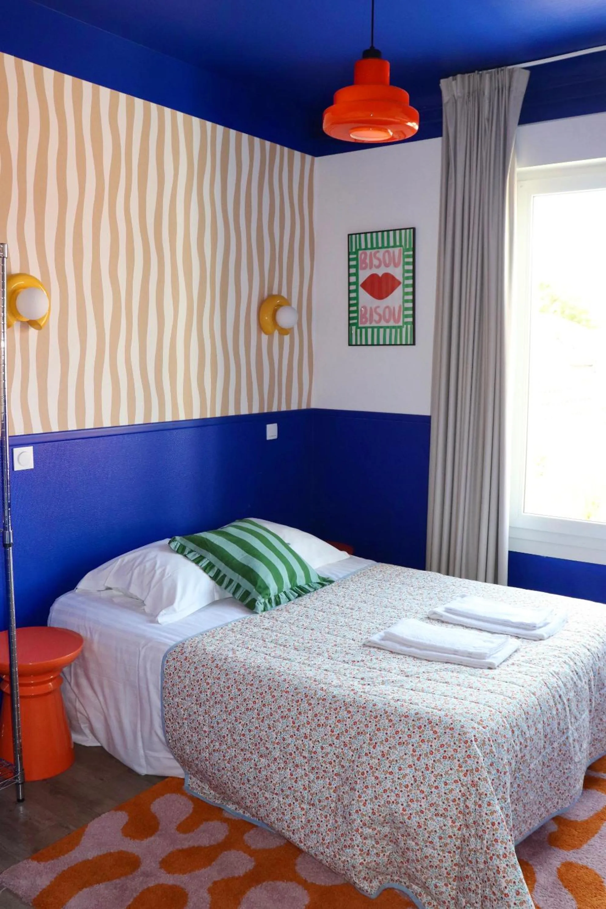 Bed in Hôtel Océan