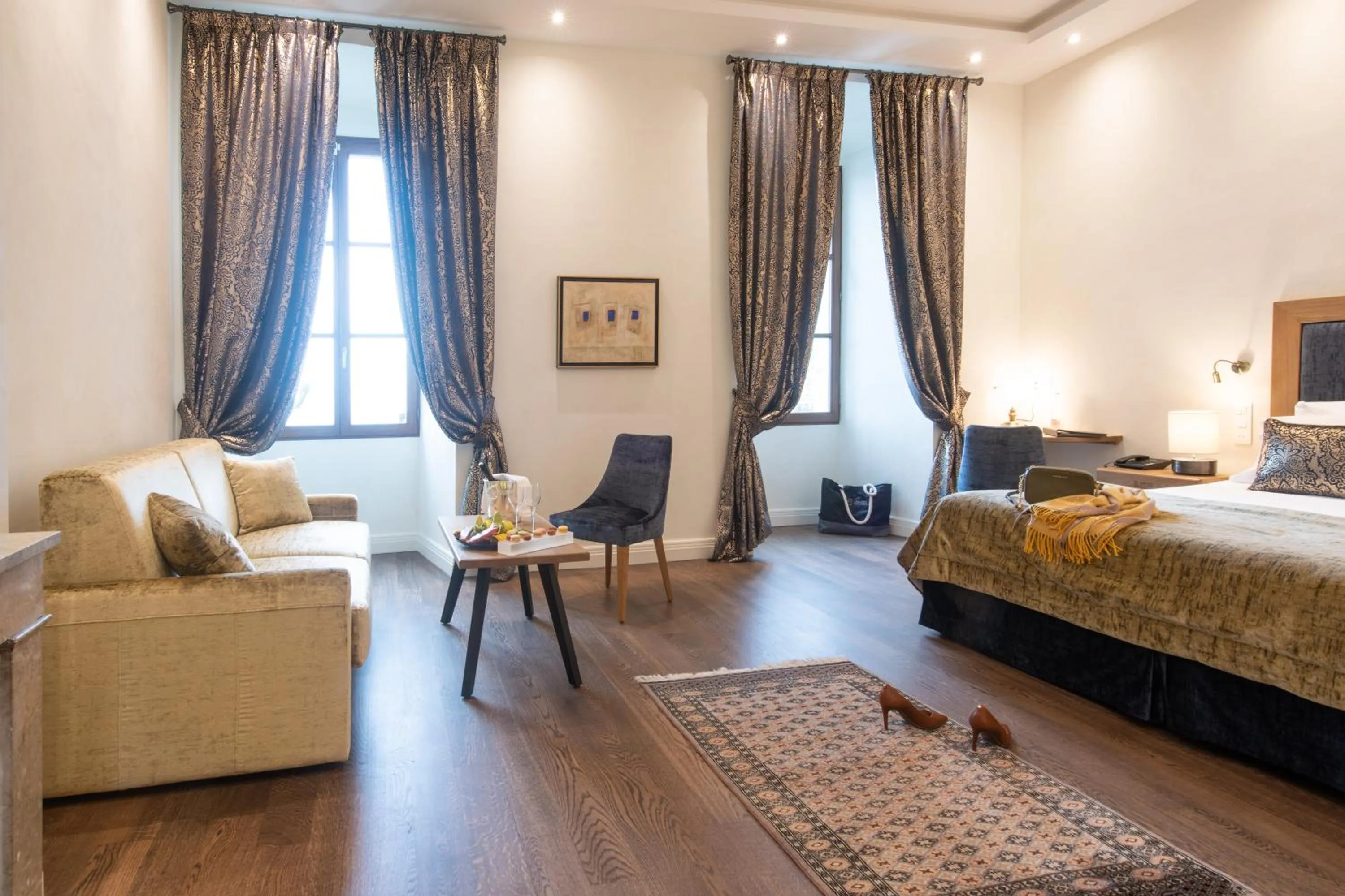 Lake view, Bed in Abbaye de Talloires