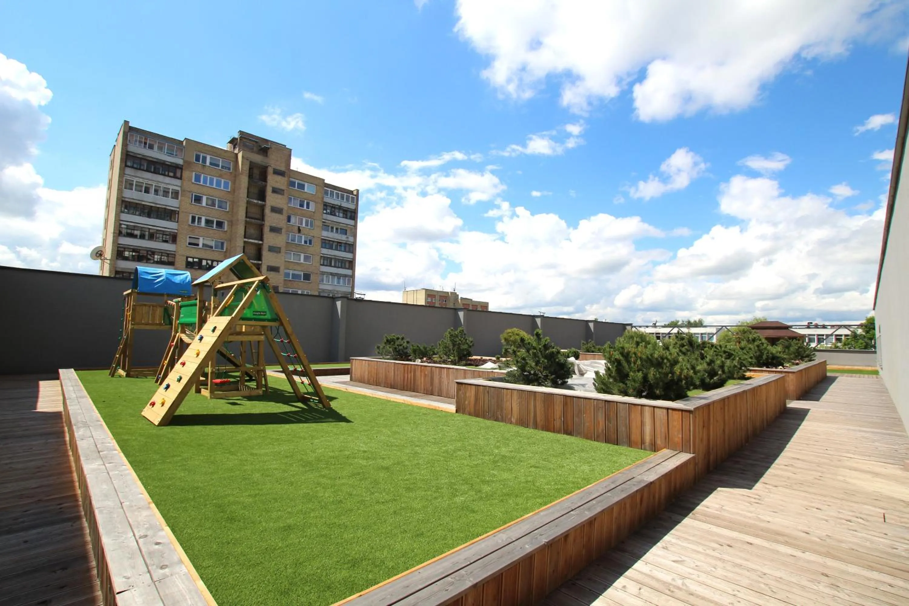 Property building in Zaliakalnio terasos apartamentai