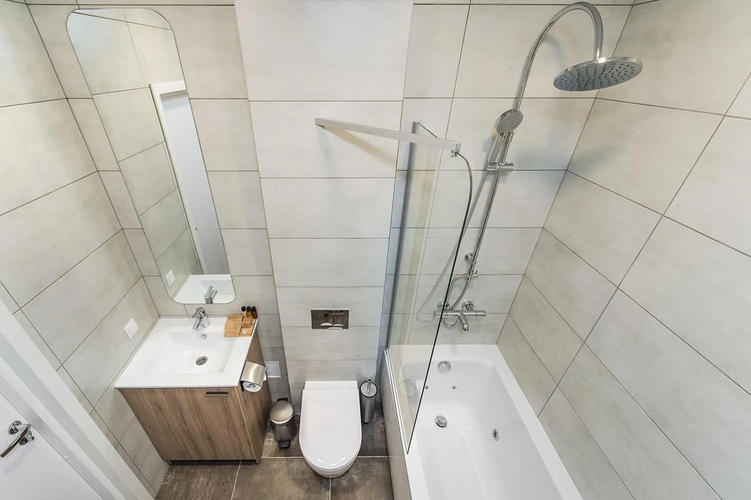 Toilet in Zaliakalnio terasos apartamentai