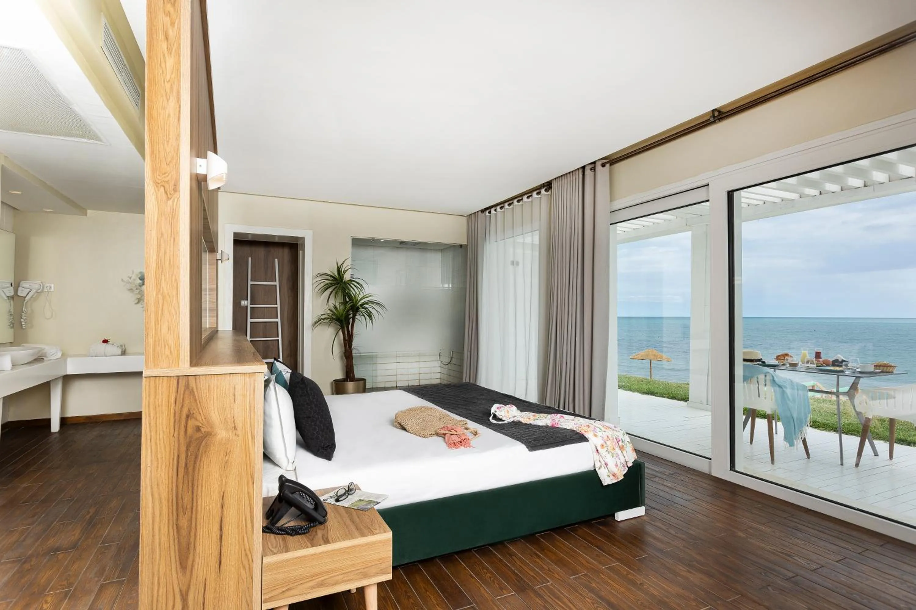 Natural landscape, Bed in La Tour Blanche