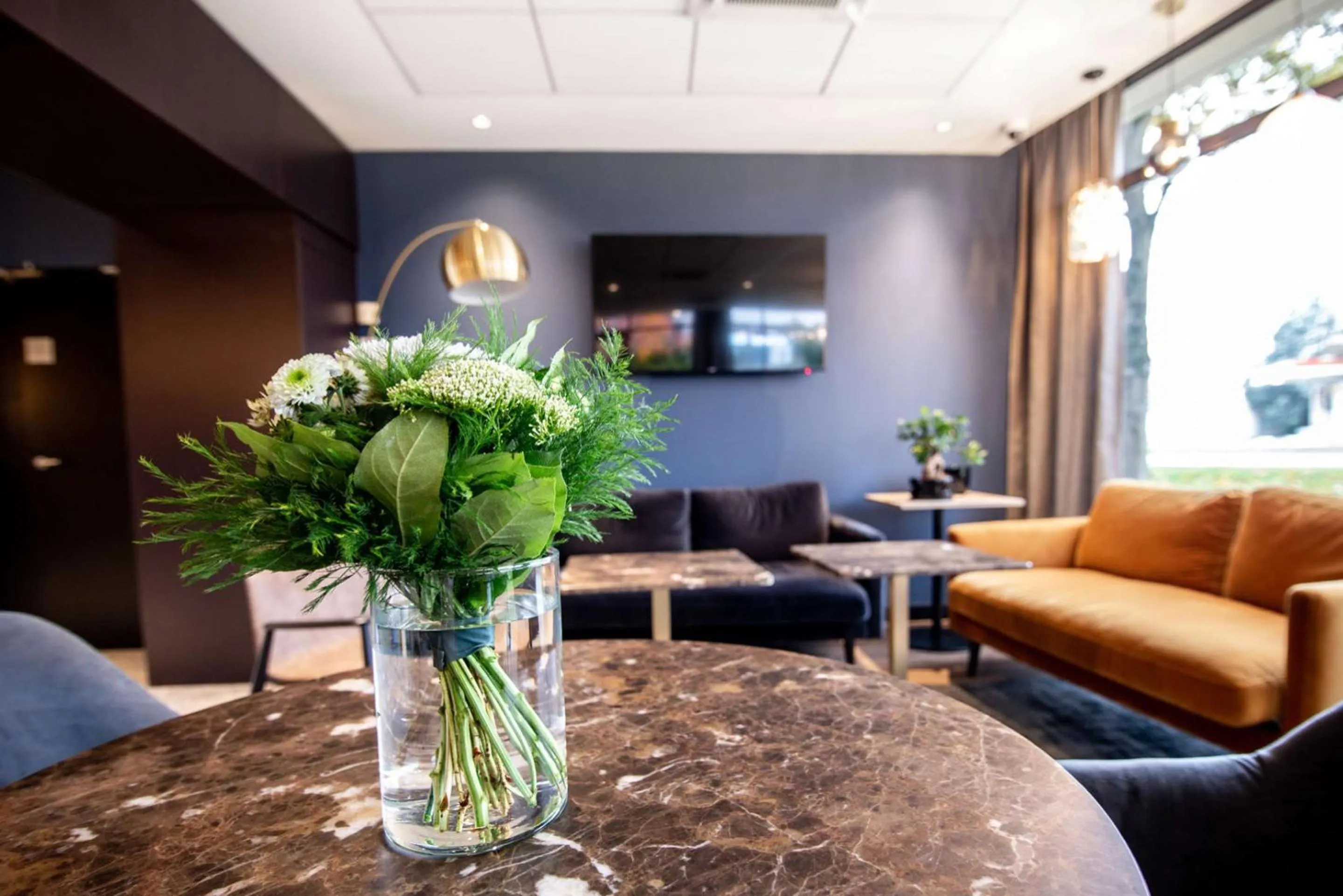 Lobby or reception in Brit Hotel Du Stade Rennes Ouest