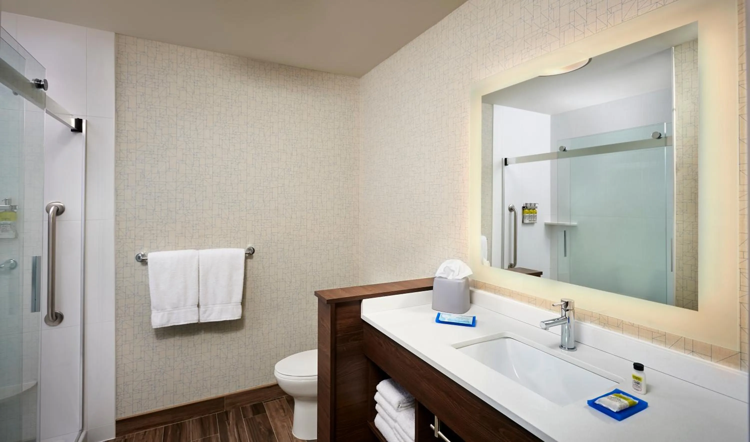 Bathroom in Holiday Inn Express - Sarnia - Point Edward by IHG