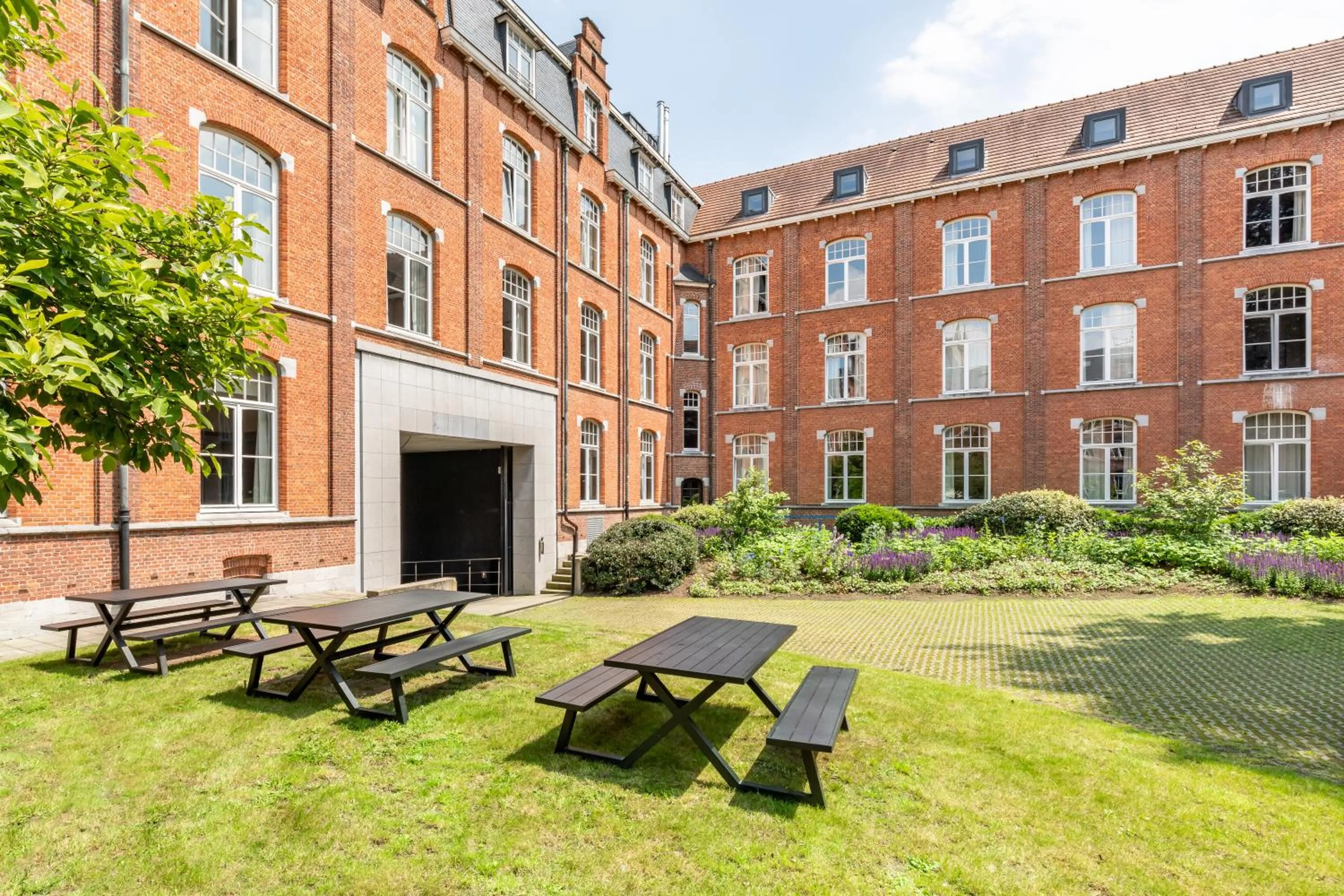 Garden in Getaway Studios Gent